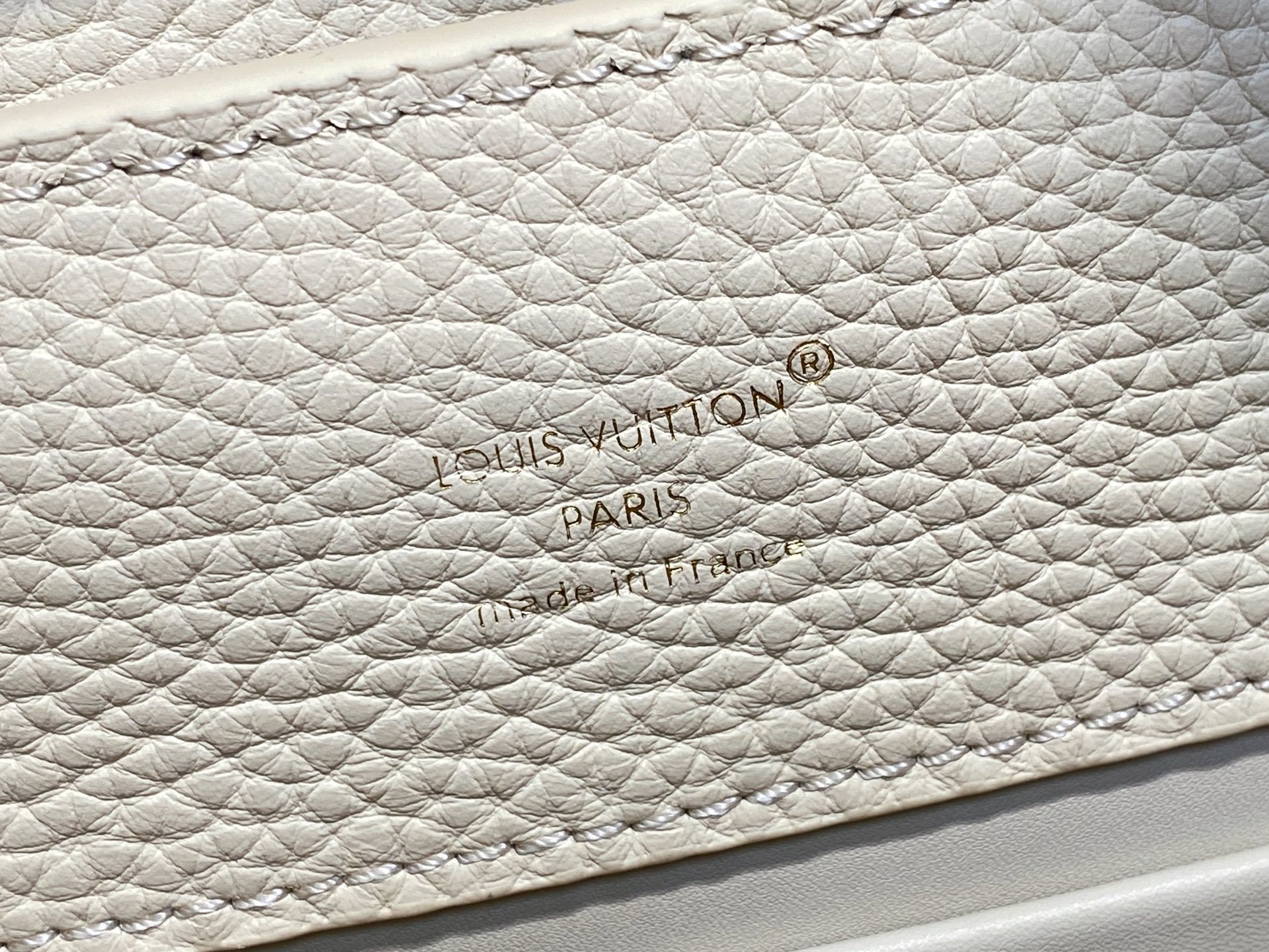 【顶级原单】M24545米白 全皮cap那英款系列 CAPUCINES BB手袋 M24727 Capu