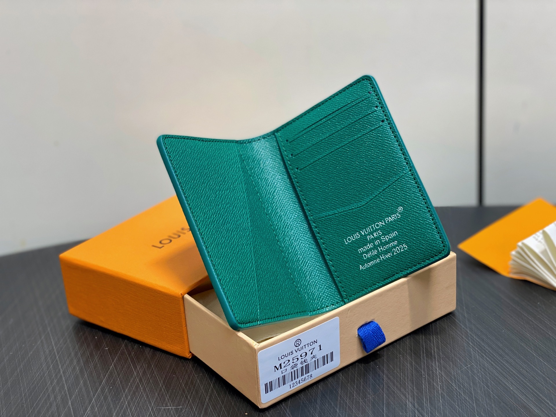 【顶级原单】M25971绿色 印花卡包钱包 EARLY ACCESS Lv nigo联名 Pocket