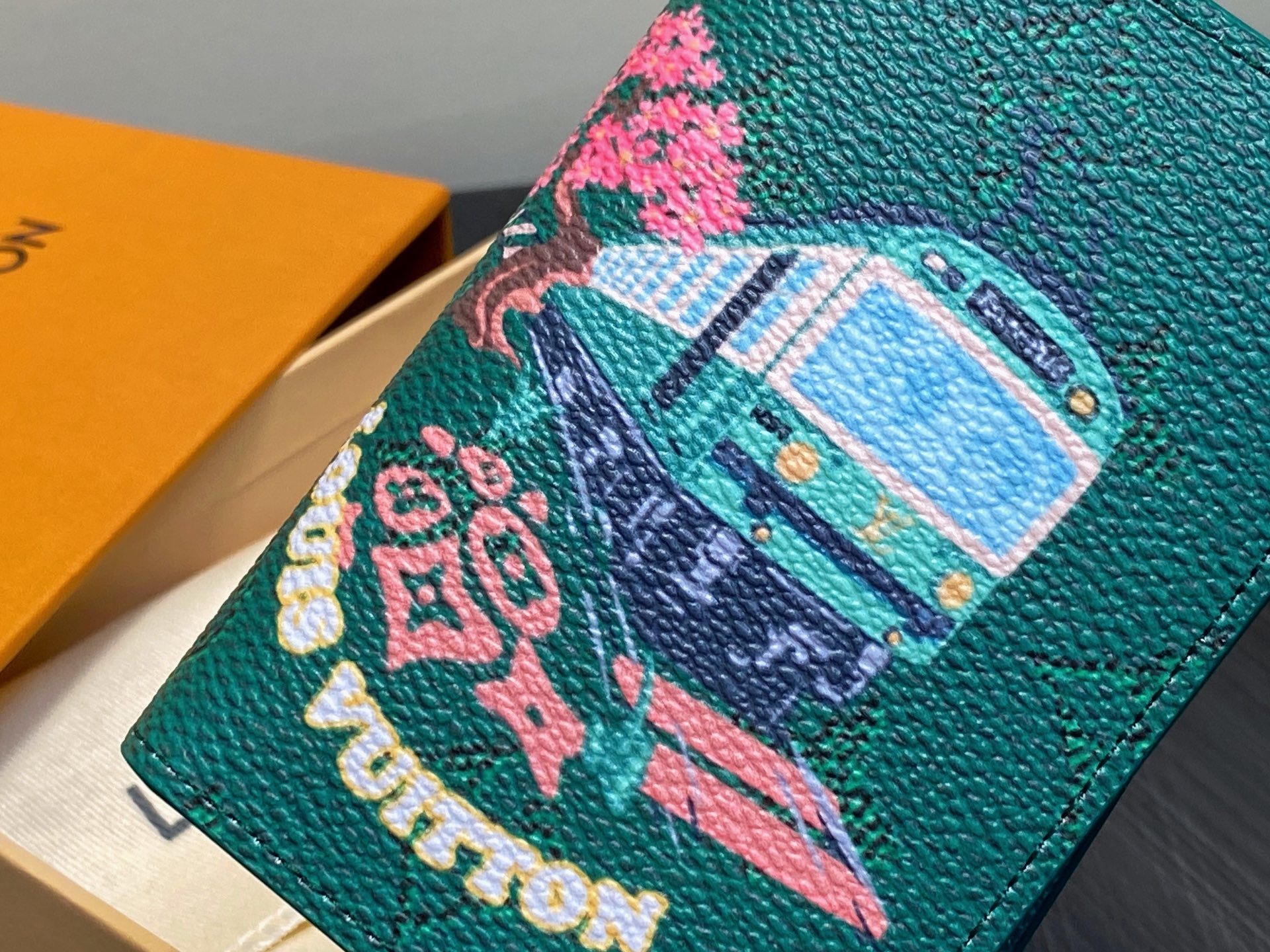 【顶级原单】M25971绿色 印花卡包钱包 EARLY ACCESS Lv nigo联名 Pocket