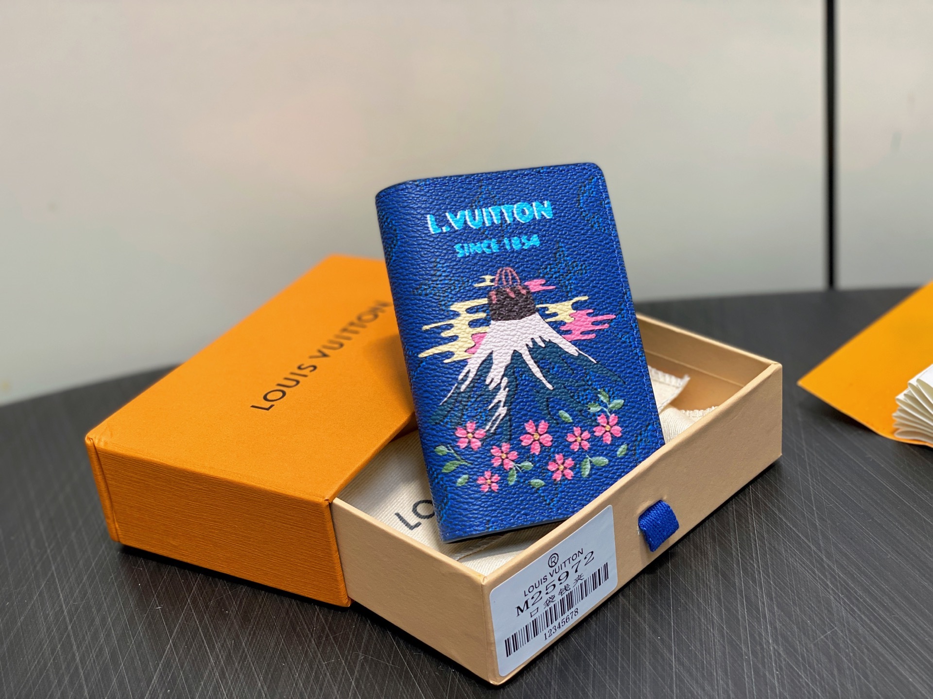 【顶级原单】M25972蓝色 印花卡包钱包 EARLY ACCESS Lv nigo联名 Pocket