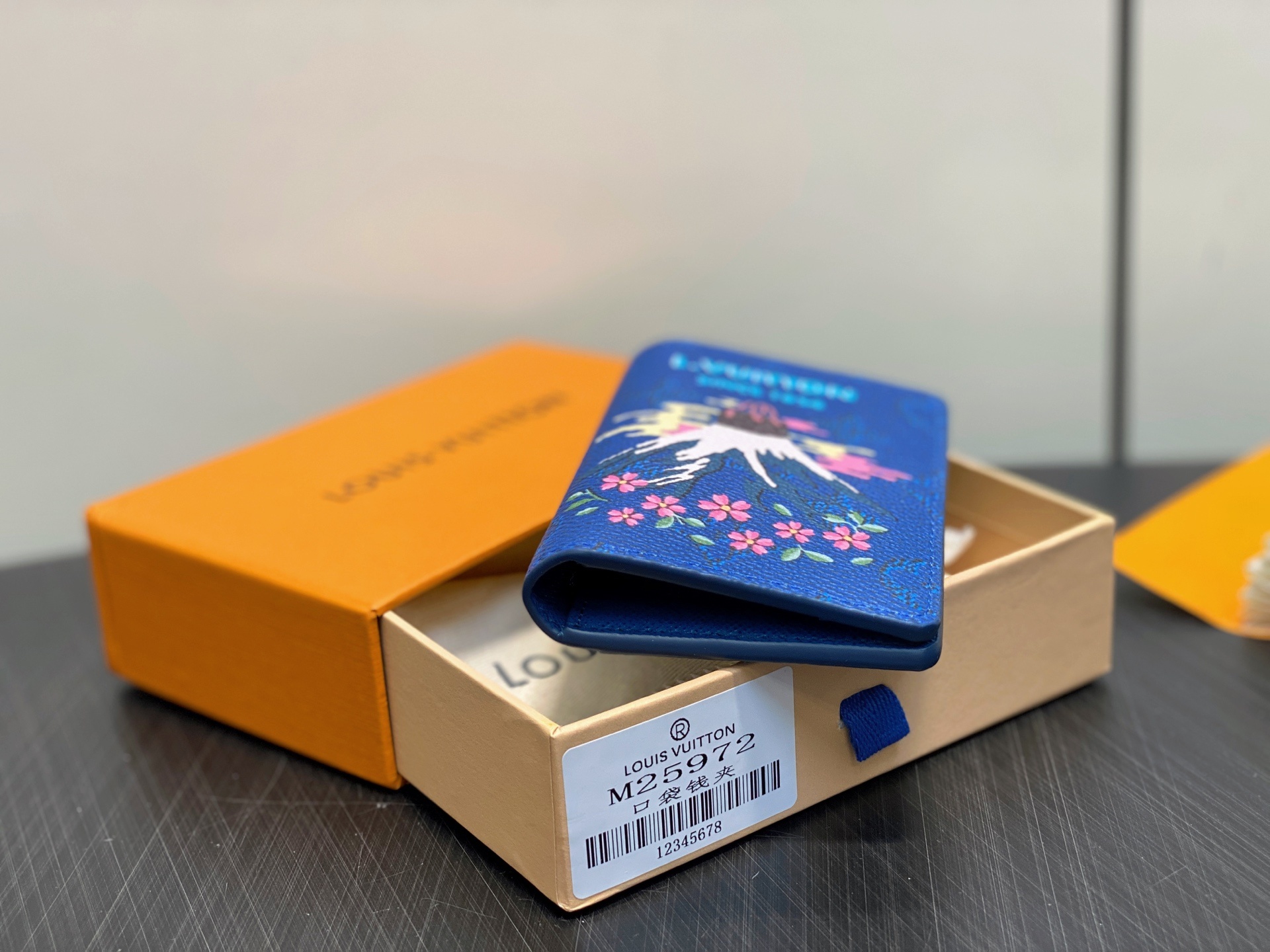 【顶级原单】M25972蓝色 印花卡包钱包 EARLY ACCESS Lv nigo联名 Pocket