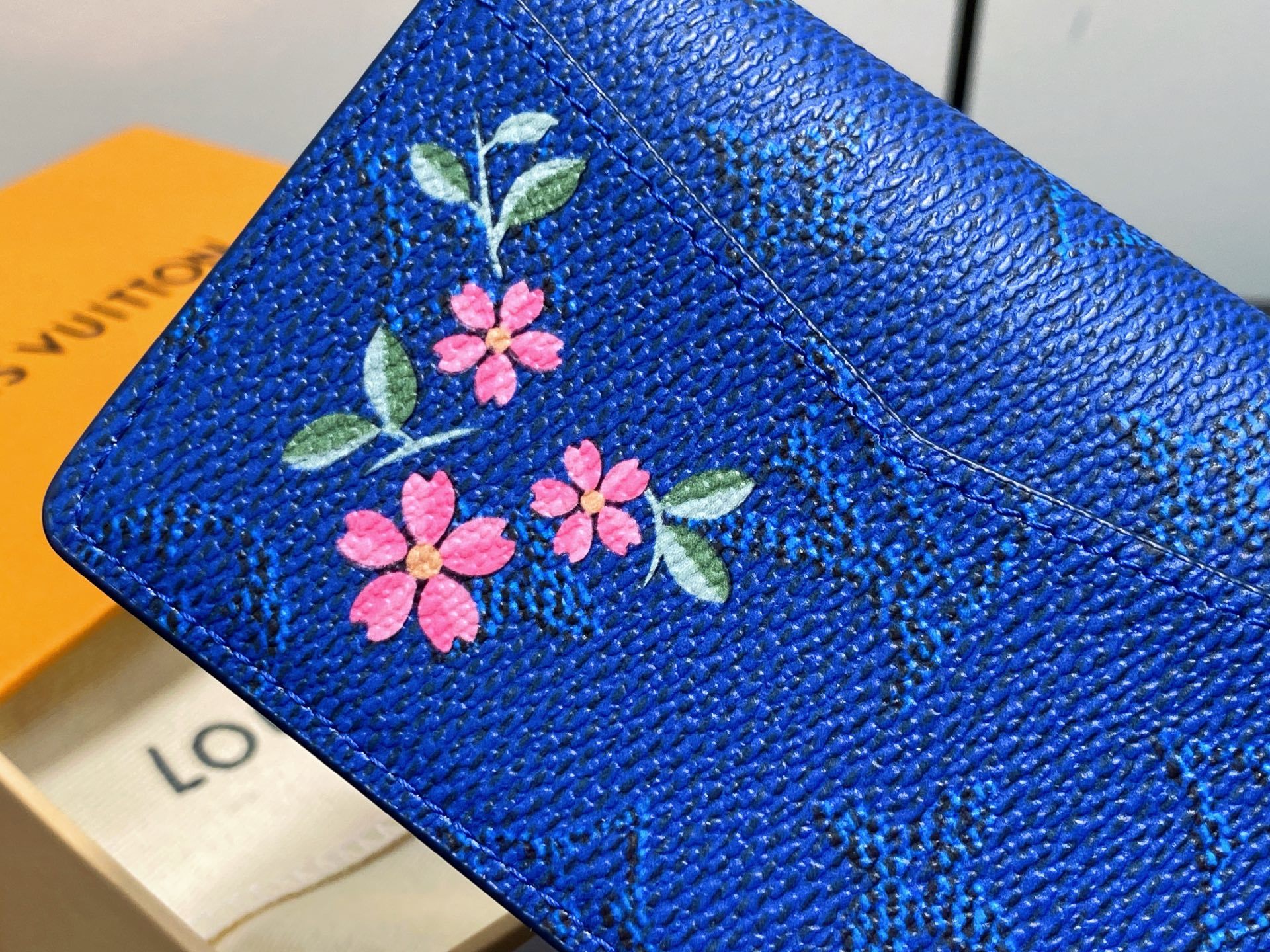 【顶级原单】M25972蓝色 印花卡包钱包 EARLY ACCESS Lv nigo联名 Pocket