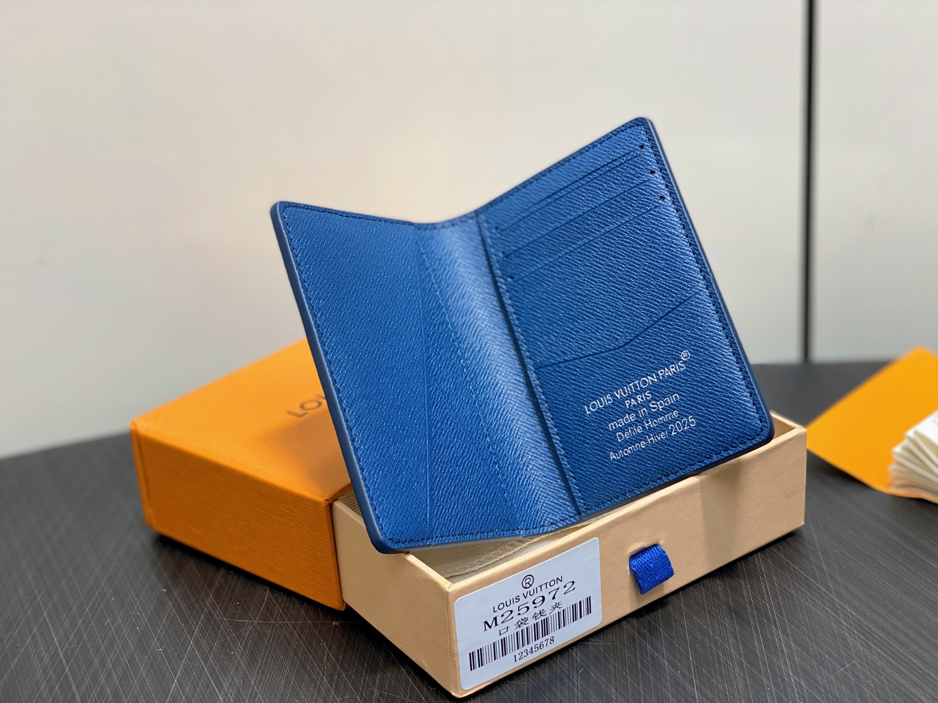 【顶级原单】M25972蓝色 印花卡包钱包 EARLY ACCESS Lv nigo联名 Pocket