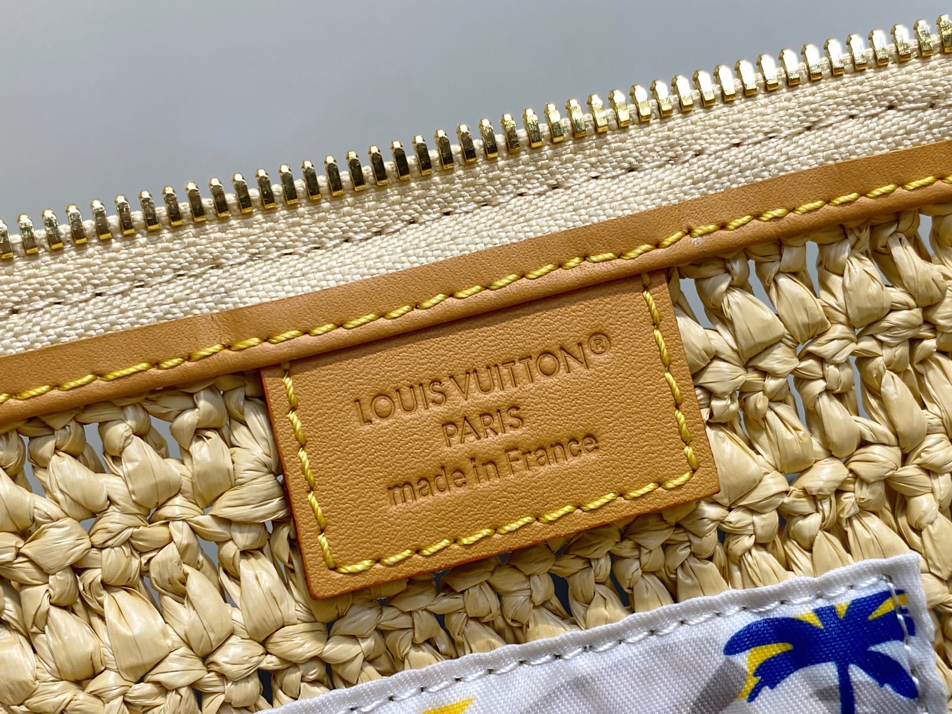 【顶级原单】M14457杏色 拉菲草编织speedy枕头包 当季新款 SPEEDY 30 BANDOUL