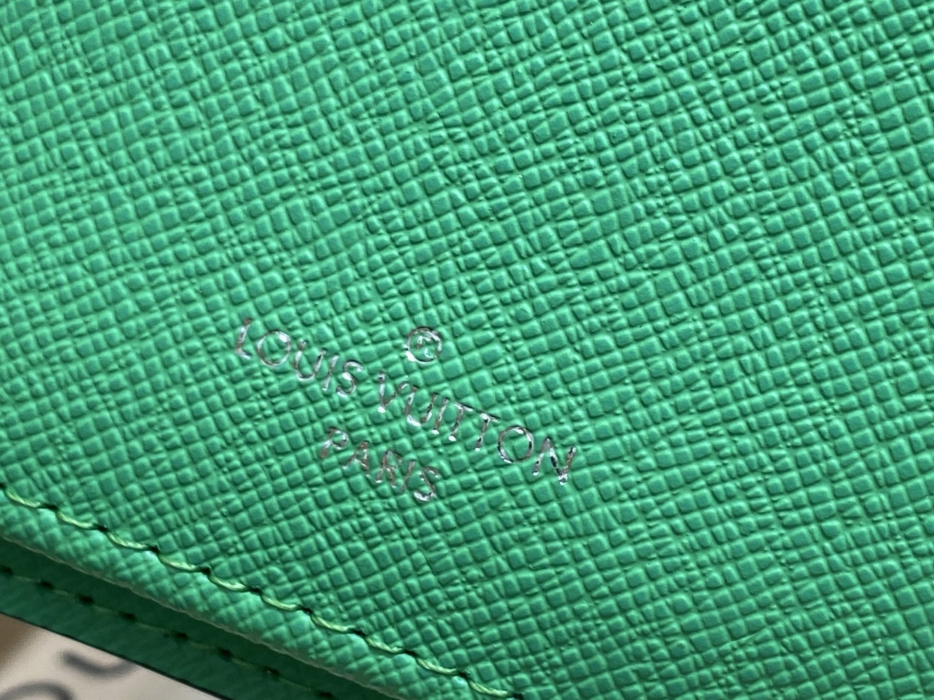 【顶级原单】M25846黑花/绿色 长款西装夹钱包 当季新款 BRAZZA 钱夹 本款 Brazza 钱