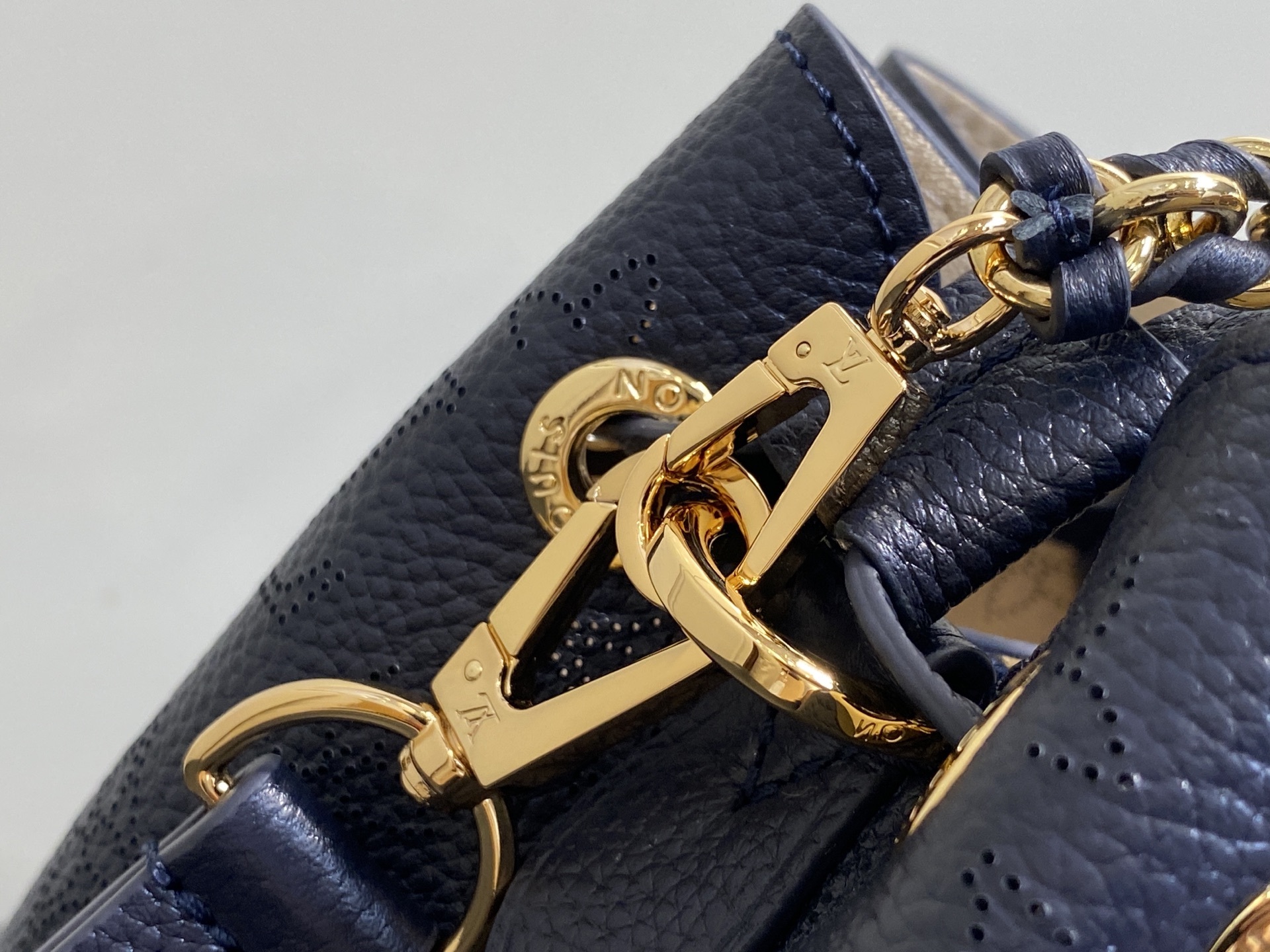 【顶级原单】M14316深蓝/镂空 M59200全皮链条包手提包 Bella Tote Ys 手袋 本款