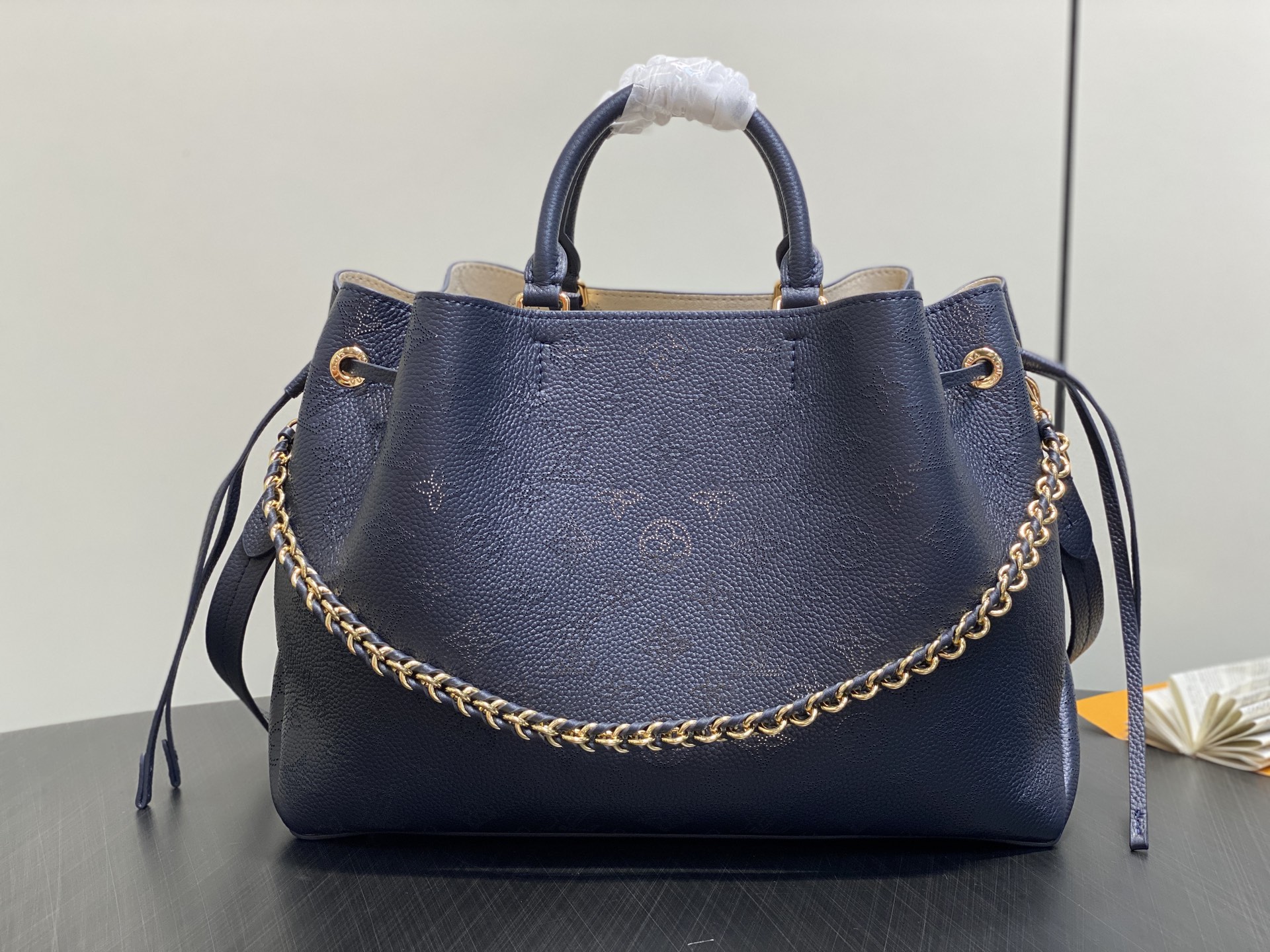 【顶级原单】M14316深蓝/镂空 M59200全皮链条包手提包 Bella Tote Ys 手袋 本款