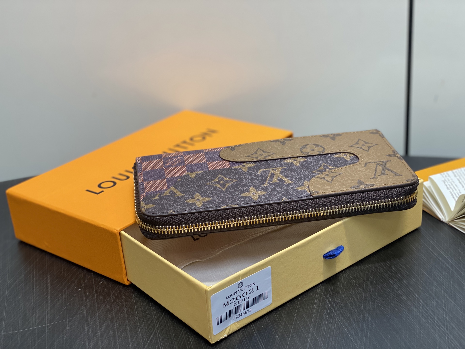 【顶级原单】M26021黄花 单拉链钱包 Zippy Wallet 钱包 本款 Zippy Wallet