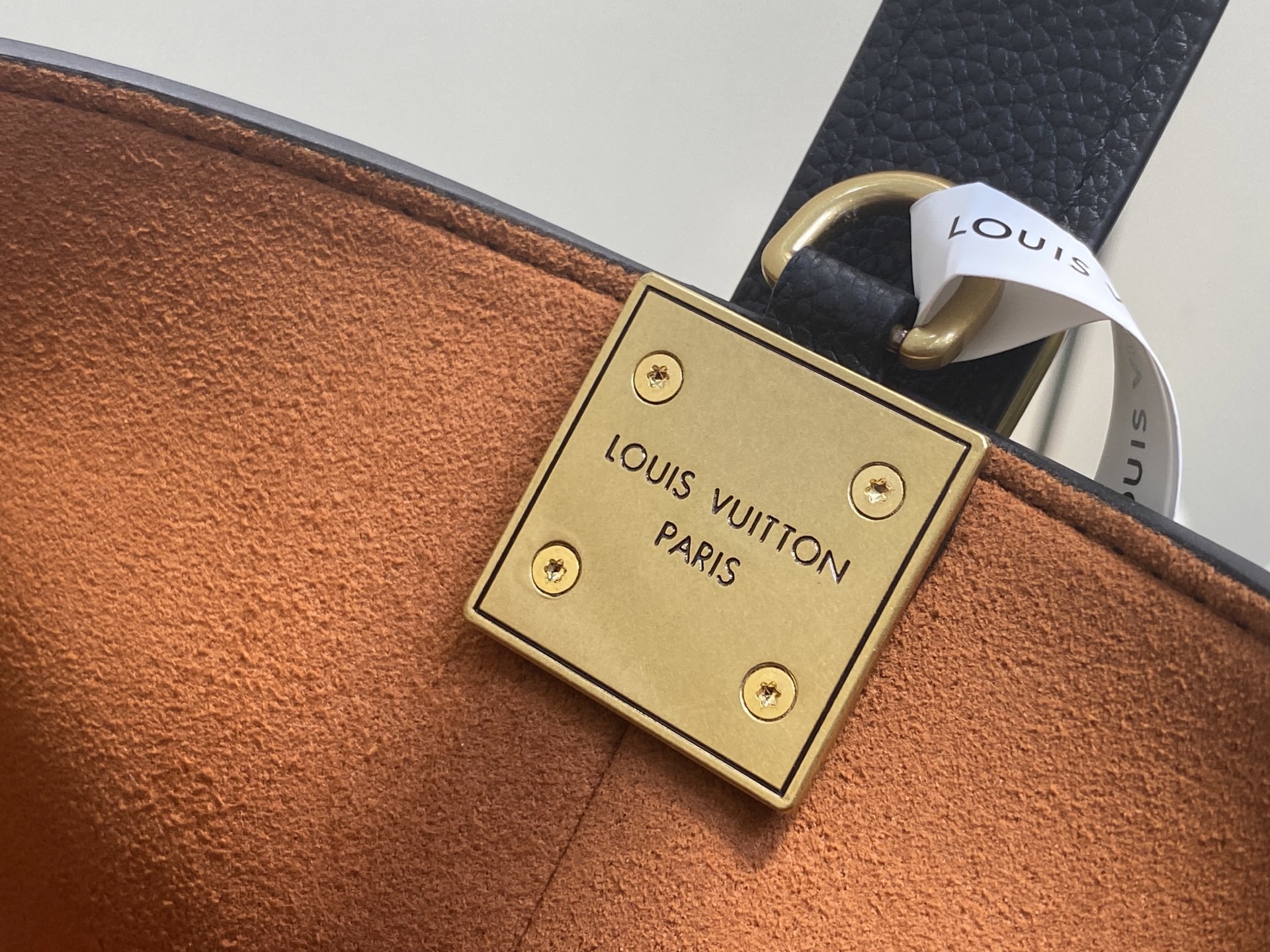 【顶级原单】M14416黑色 全皮水桶包 LOW KEY ALL IN BB 手袋 m25543 黑色