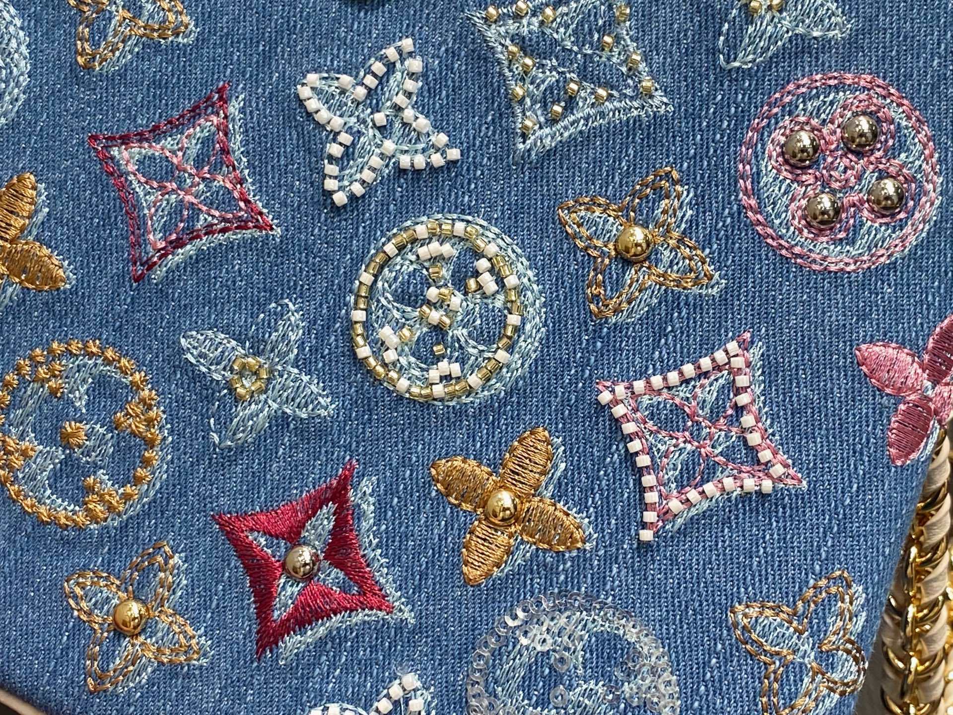 【顶级原单】M12947蓝色牛仔 全皮cap那英款 Capucines BB手袋 本款 Capucine