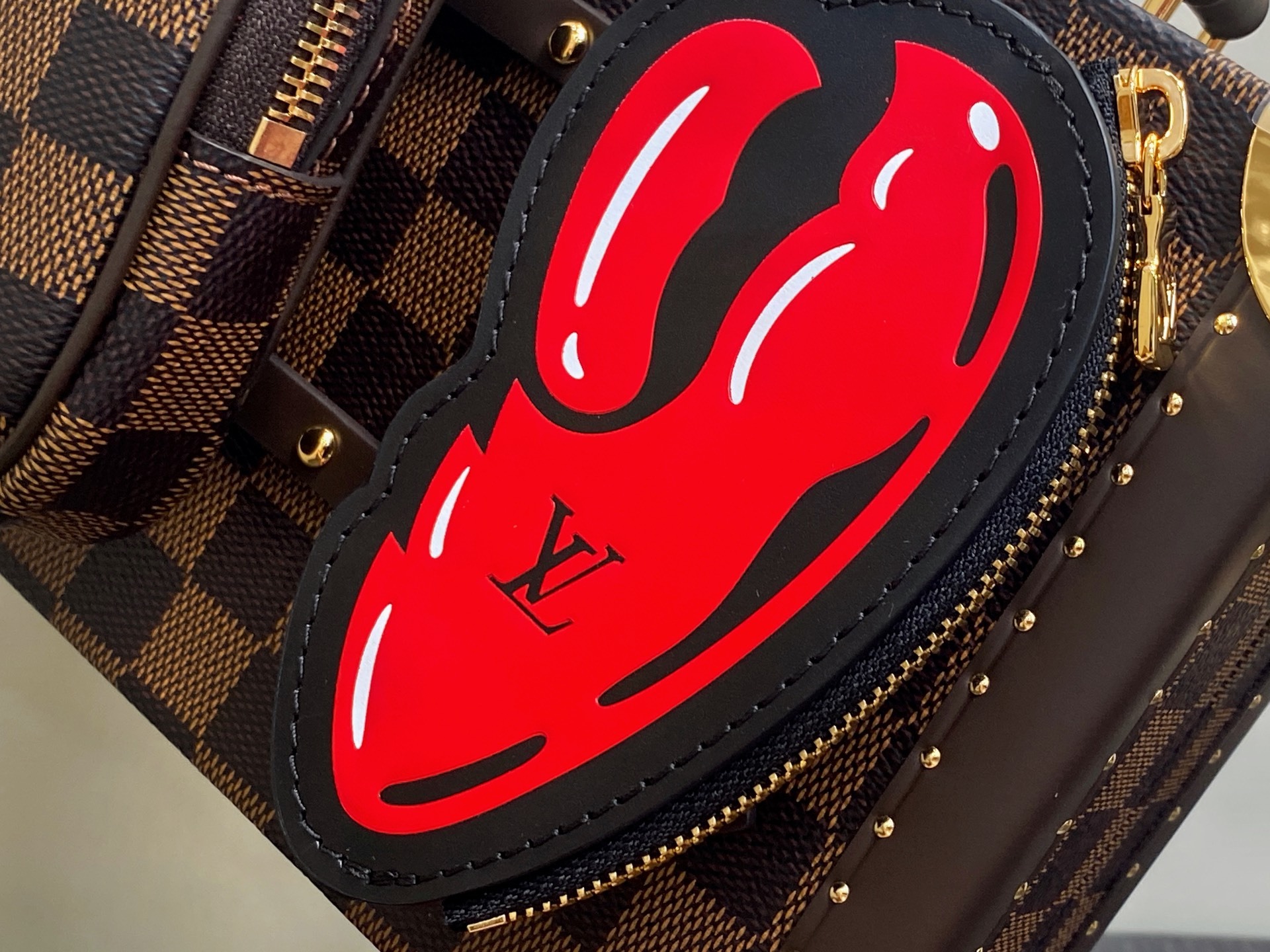 【顶级原单】N40765啡格 箱子盒子包 当季新款 SAWAGANI TRUNK 手袋 Sawagani