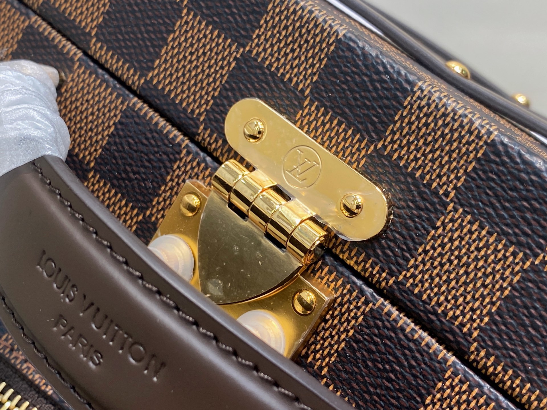 【顶级原单】N40765啡格 箱子盒子包 当季新款 SAWAGANI TRUNK 手袋 Sawagani