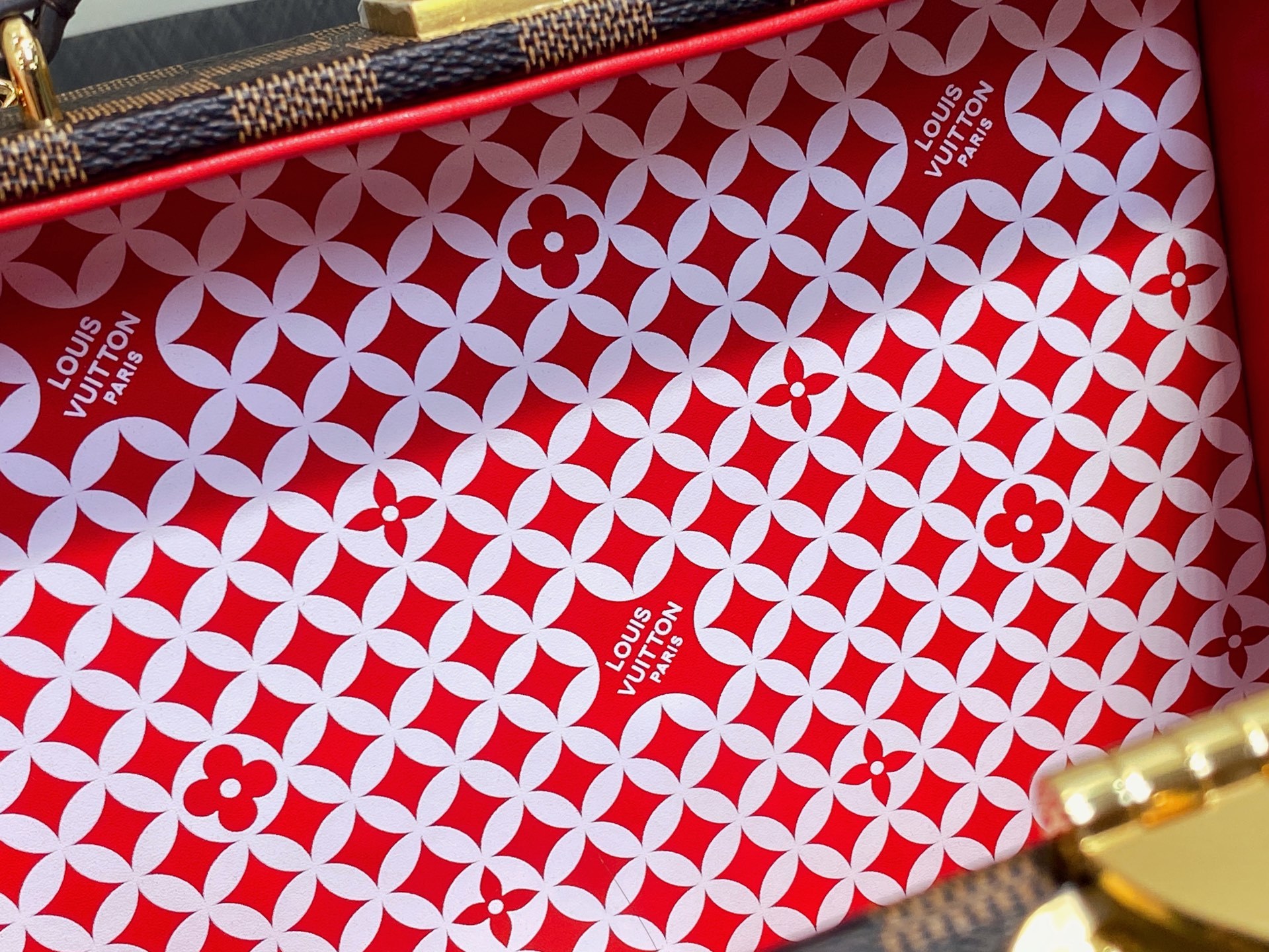 【顶级原单】N40765啡格 箱子盒子包 当季新款 SAWAGANI TRUNK 手袋 Sawagani