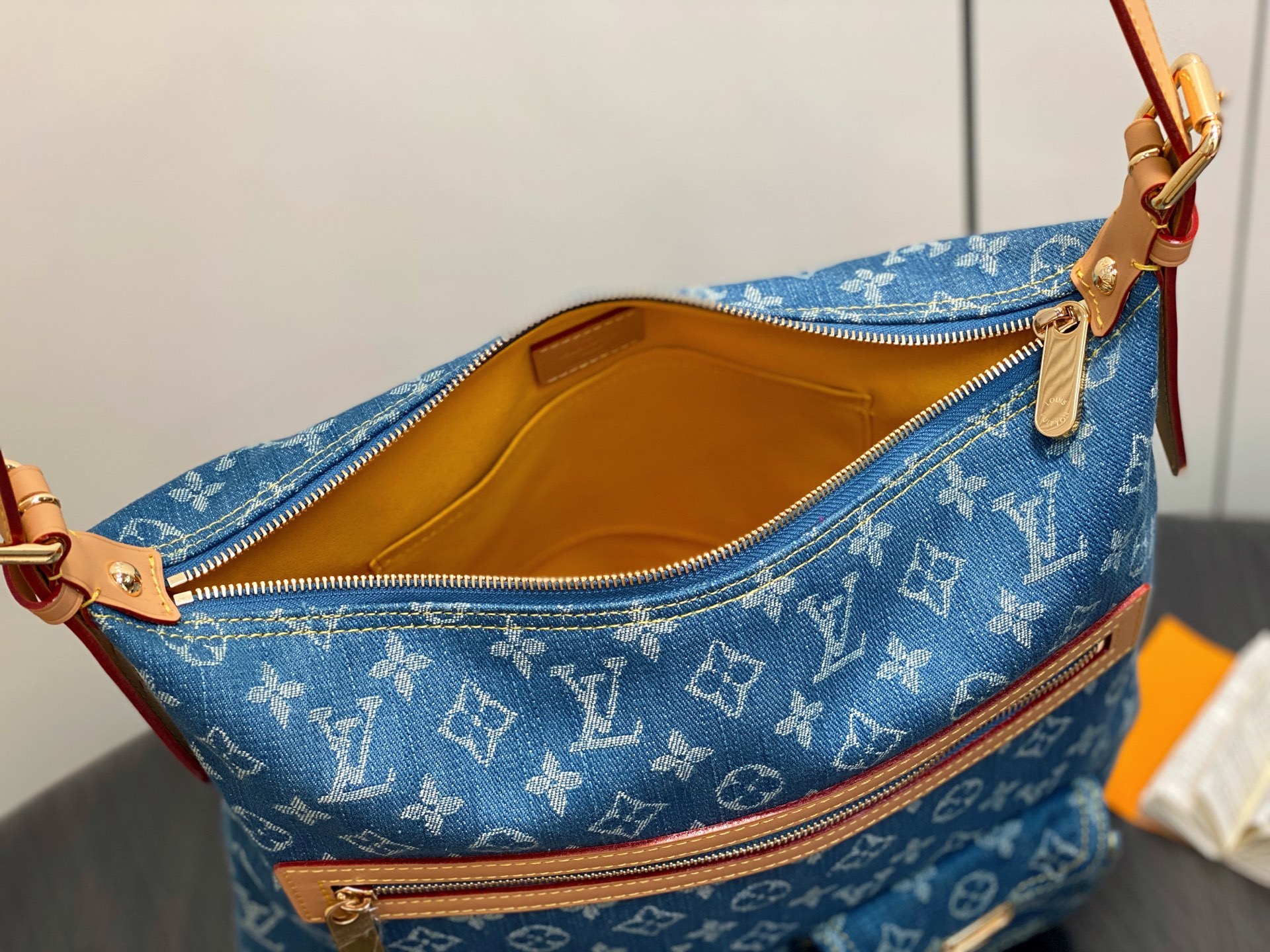 【顶级原单】M95048蓝色 大号丹宁牛仔布中古包 VINTAGE 手袋 M95210玫粉色 牛仔新款单