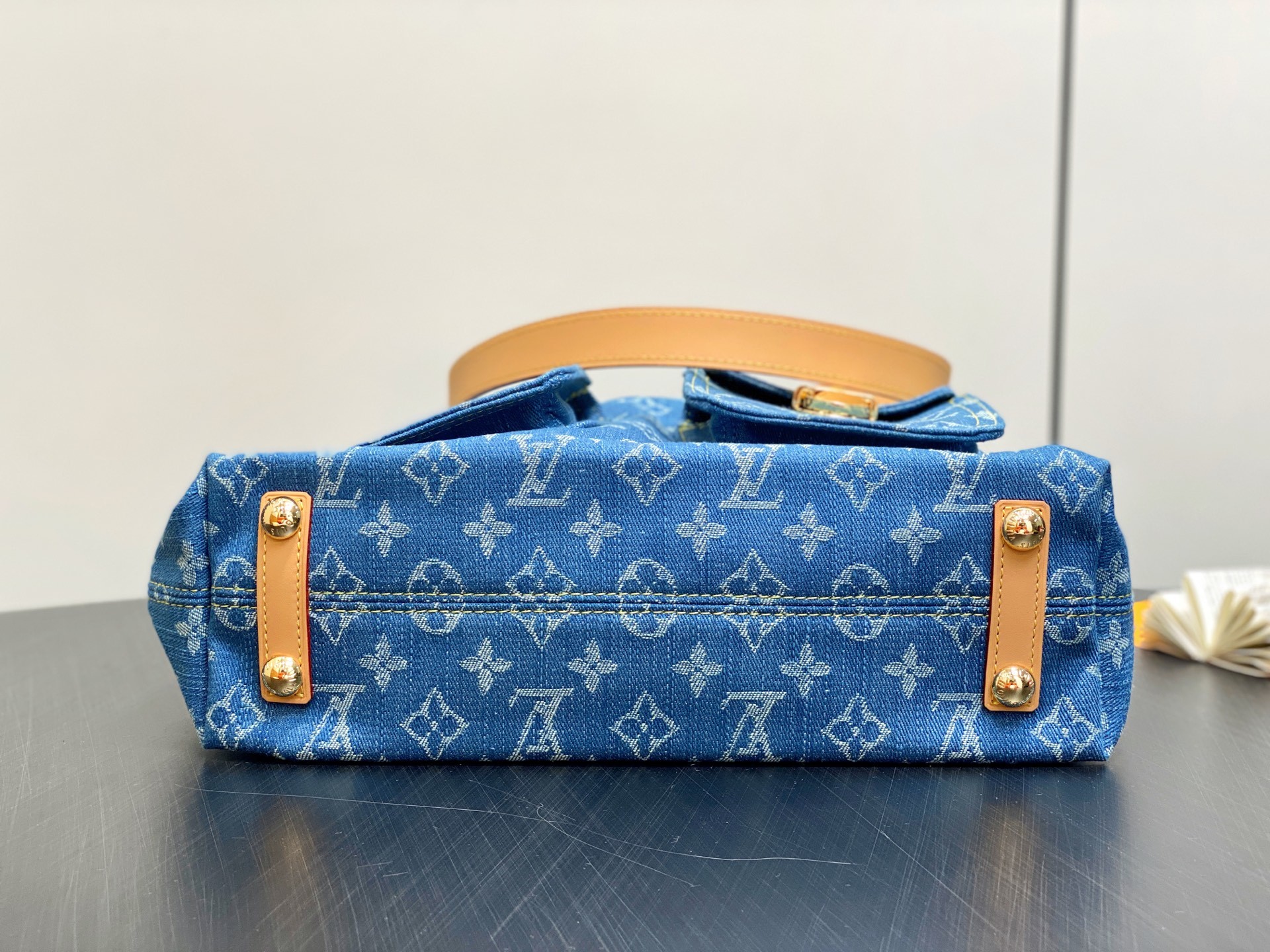 【顶级原单】M95048蓝色 大号丹宁牛仔布中古包 VINTAGE 手袋 M95210玫粉色 牛仔新款单
