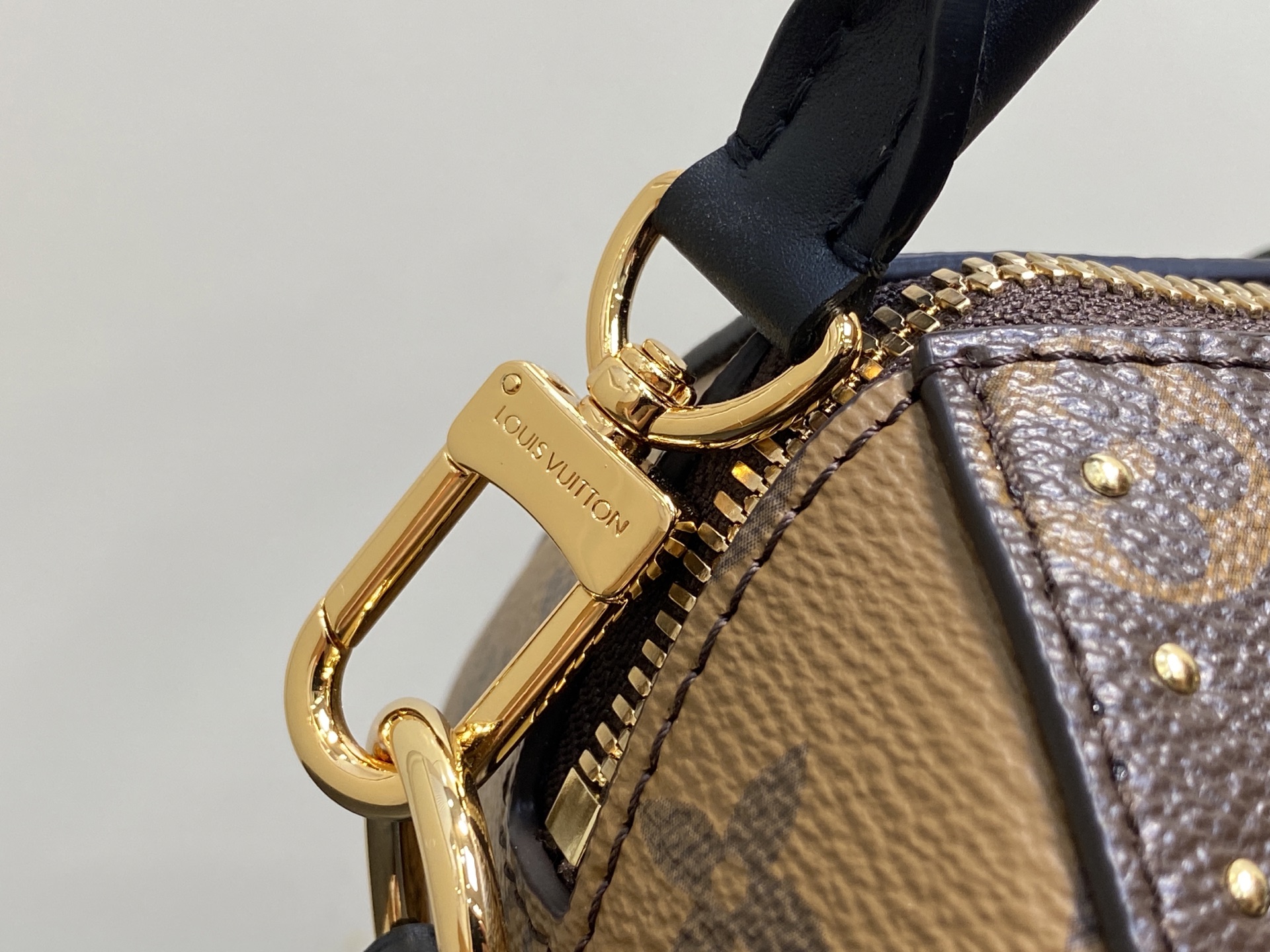 【顶级原单】M26181老花 走秀款单肩包 Trunk Speedy 25 手袋 路易威登 Trunk 