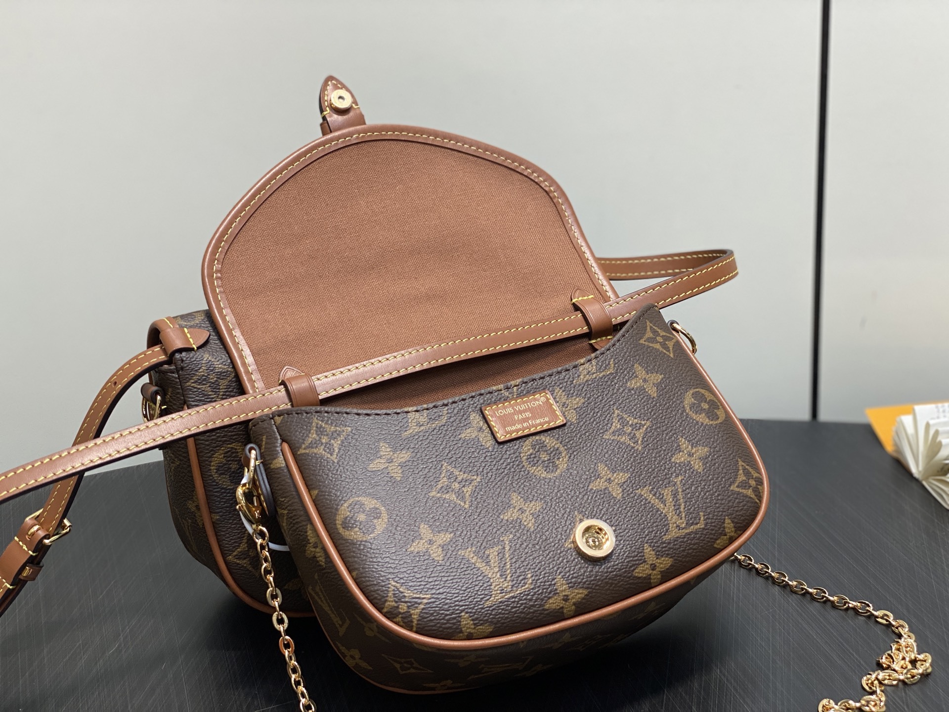 【顶级原单】M26592老花 百变双子星中古包 2025 秋冬新款 Duo BB Jh手袋以焕然一新的廓