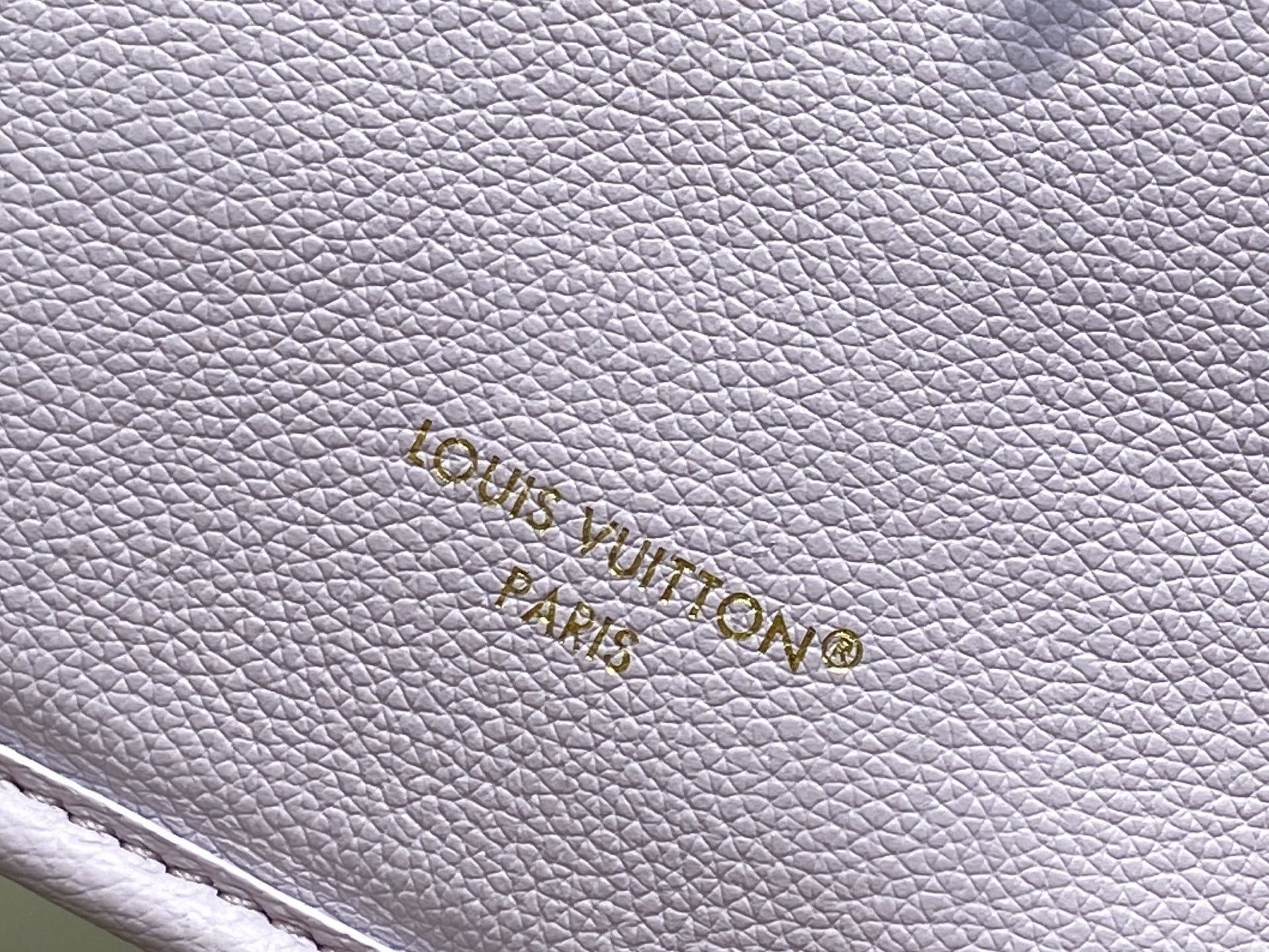 【顶级原单】M25656老花浅紫色 双面小号购物袋 Neverfull Bandoulière Insi