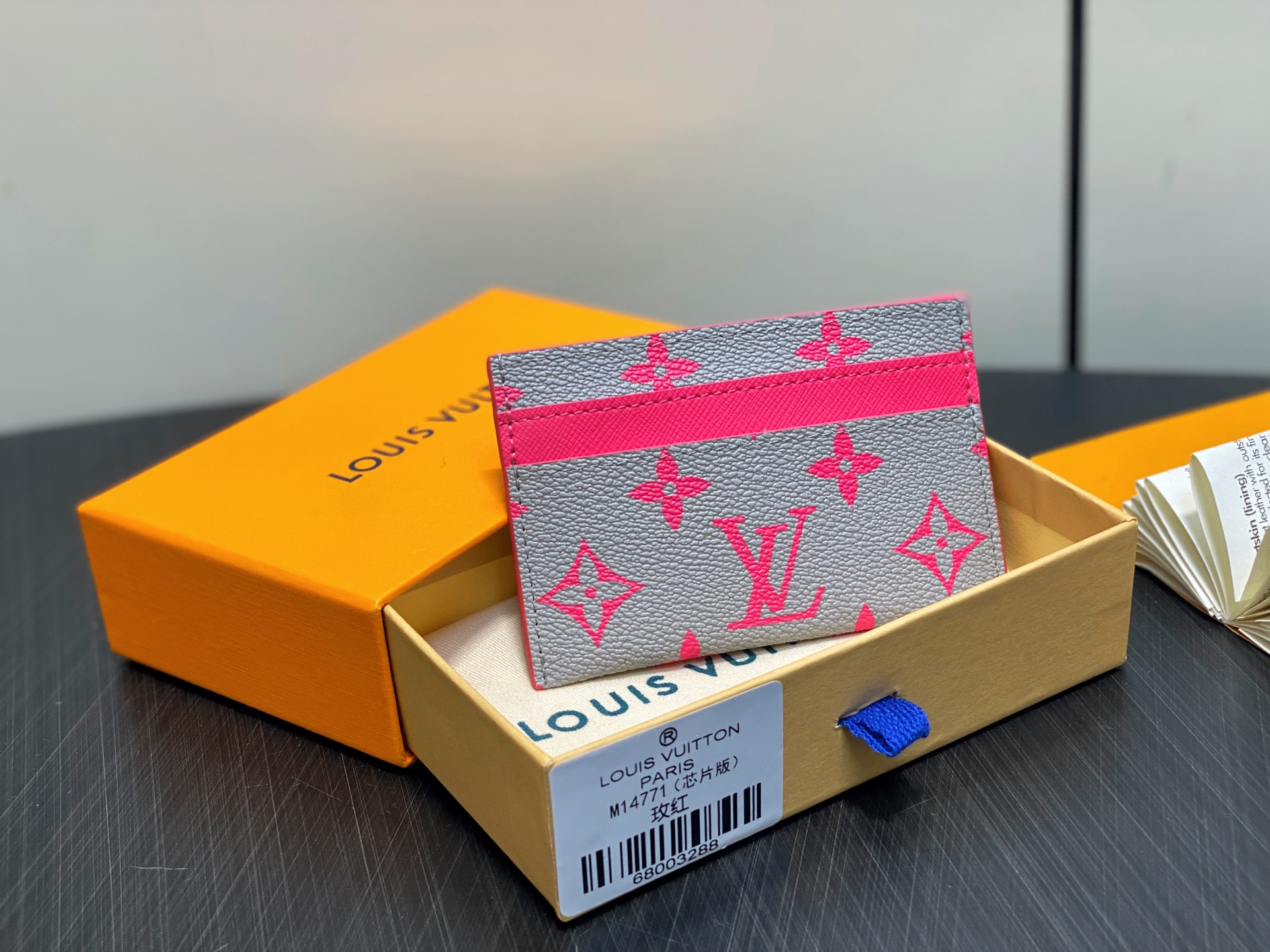 【顶级原单】M15032玫红 M14771玫红，卡包卡夹钱包 当季新款 DOUBLE 卡夹 本款 Dou