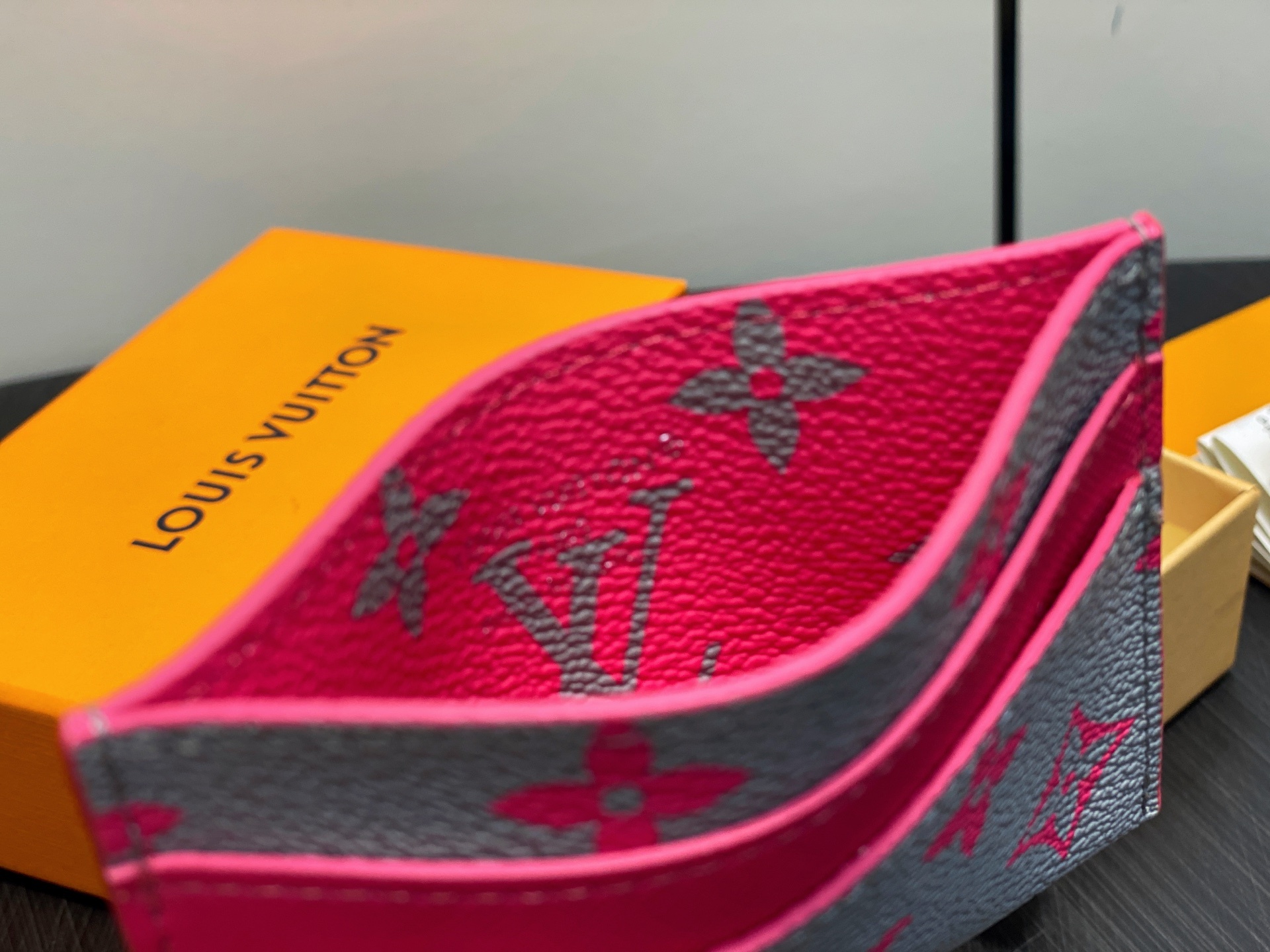 【顶级原单】M15032玫红 M14771玫红,卡包卡夹钱包 当季新款 DOUBLE 卡夹 本款 Dou