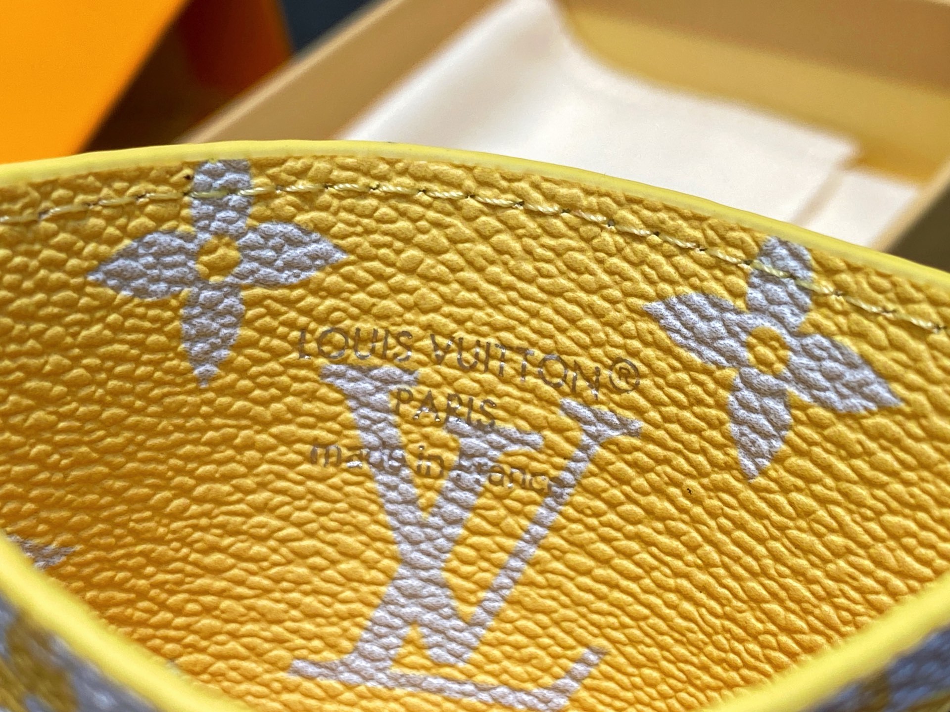 【顶级原单】M14771黄色 卡包卡夹钱包 当季新款 DOUBLE 卡夹 本款 Double 卡夹为 M