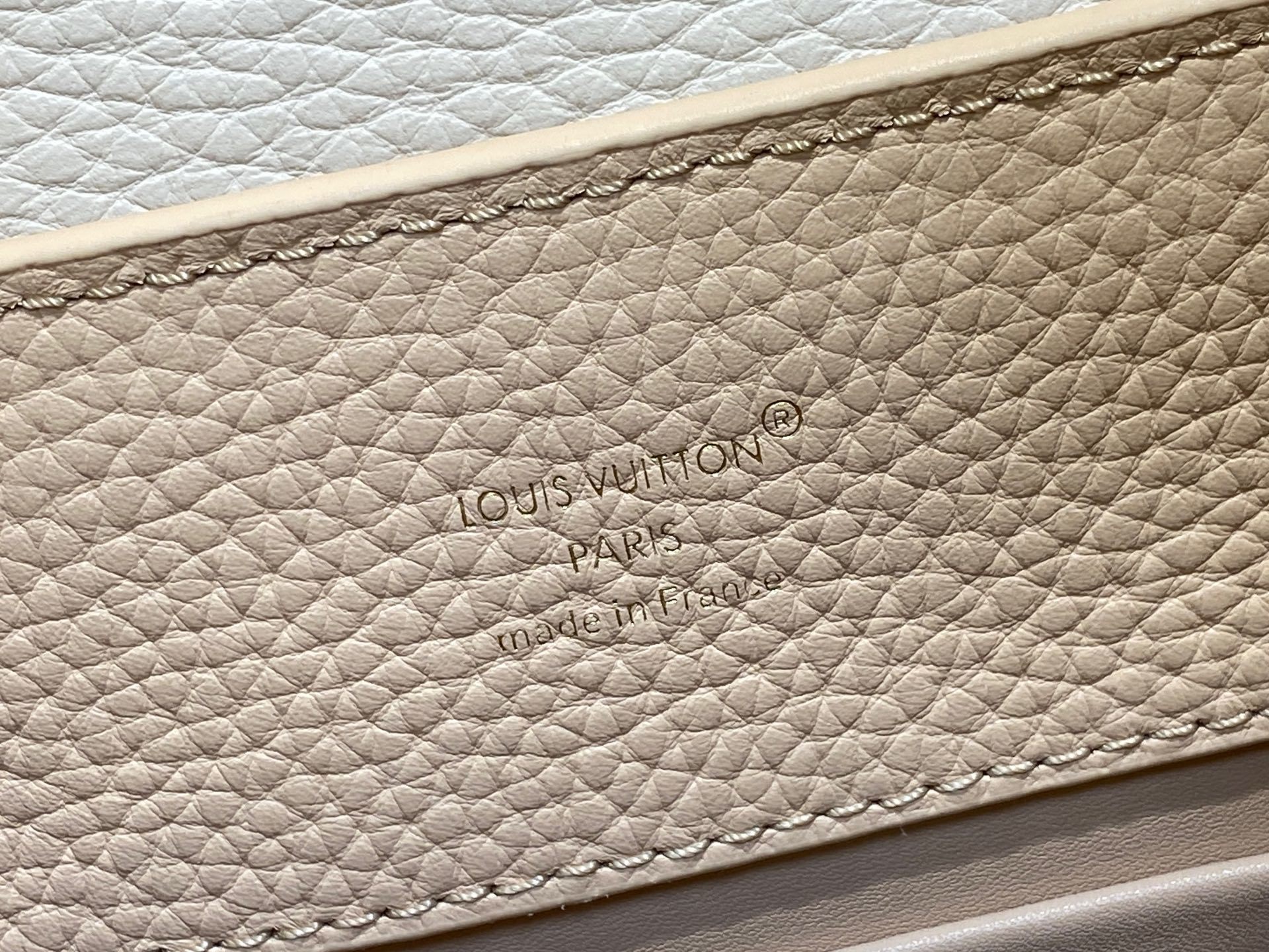 【顶级原单】M25461米黄色 全皮cap那英款系列 CAPUCINES BB手袋 M24727 Cap