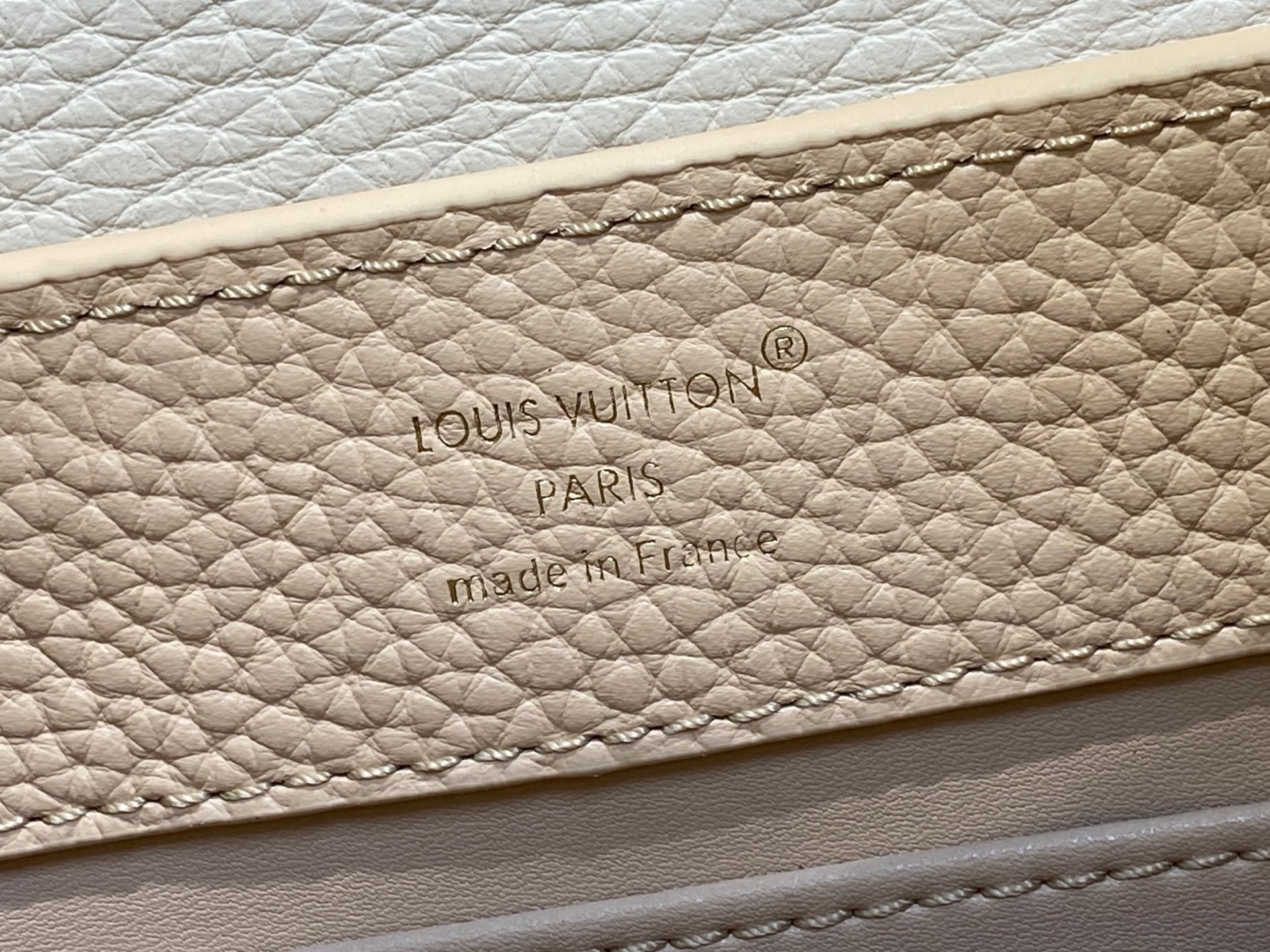 【顶级原单】M25461米黄色 全皮cap那英款系列 CAPUCINES 迷你手袋 M24727 Cap