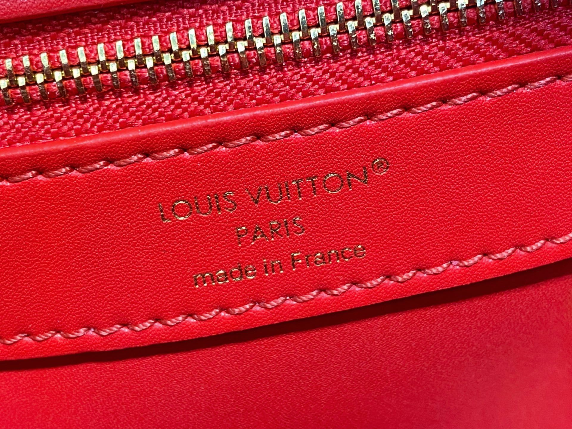 【顶级原单】M88126红色编织 鳄鱼纹cap那英款 CAPUCINES mini 手袋 本款 Capu