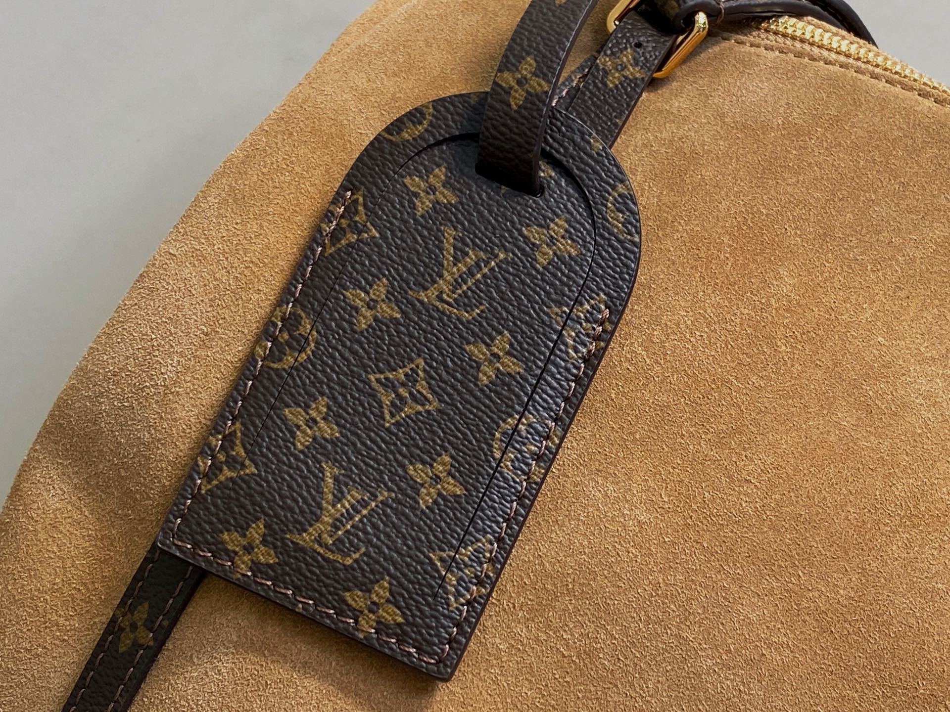 【顶级原单】M26451杏色磨砂皮 全皮大号speedy枕头包 当季新款 EXPRESS 大号手袋 Ex