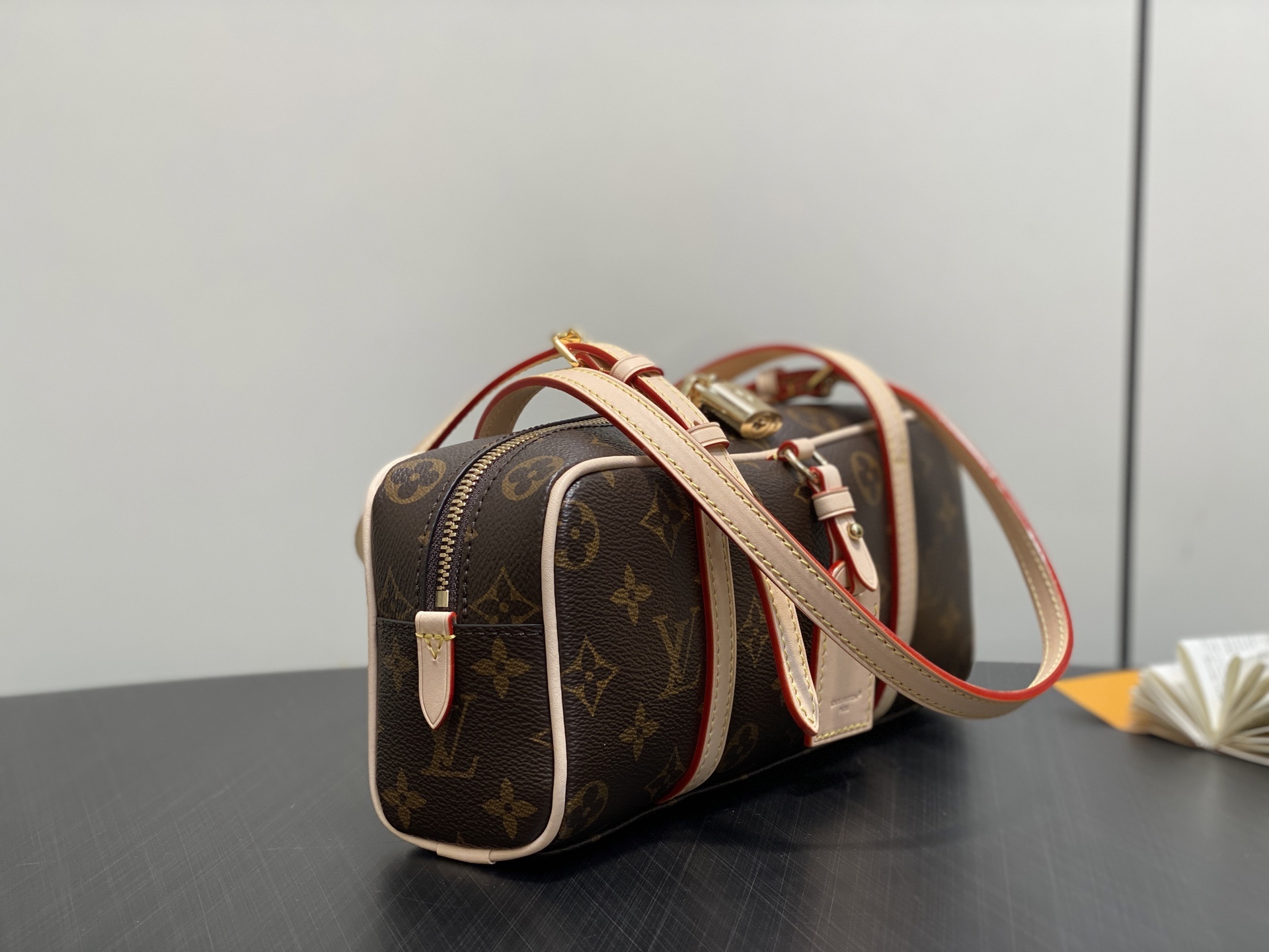 【顶级原单】M47031老花 中古老花腋下包 当季新款 HANG ON 手袋 路易威登回溯 1980 年