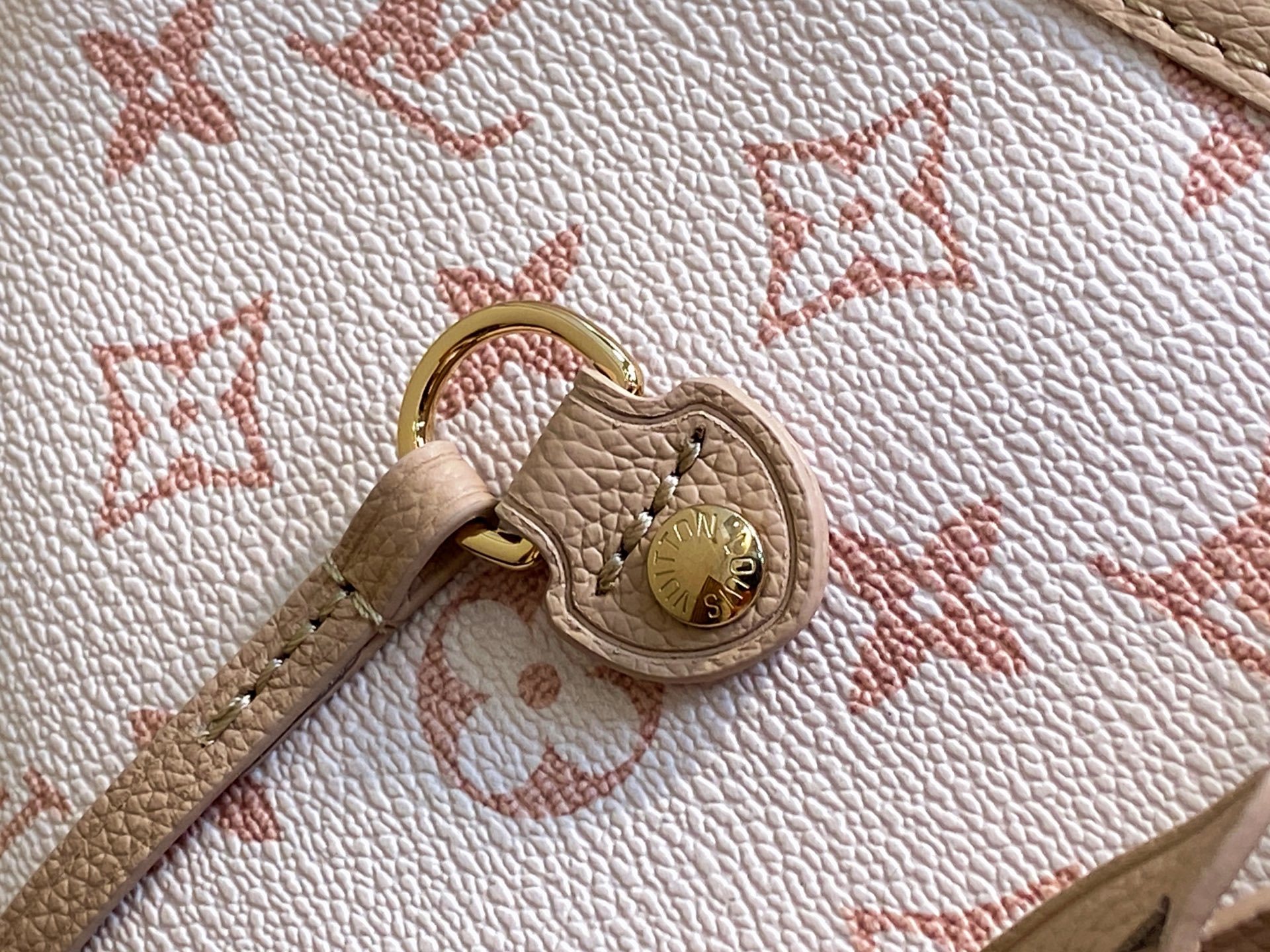 【顶级原单】M25665白花沙丘色 双面购物袋 Sac Neverfull Inside Out MM