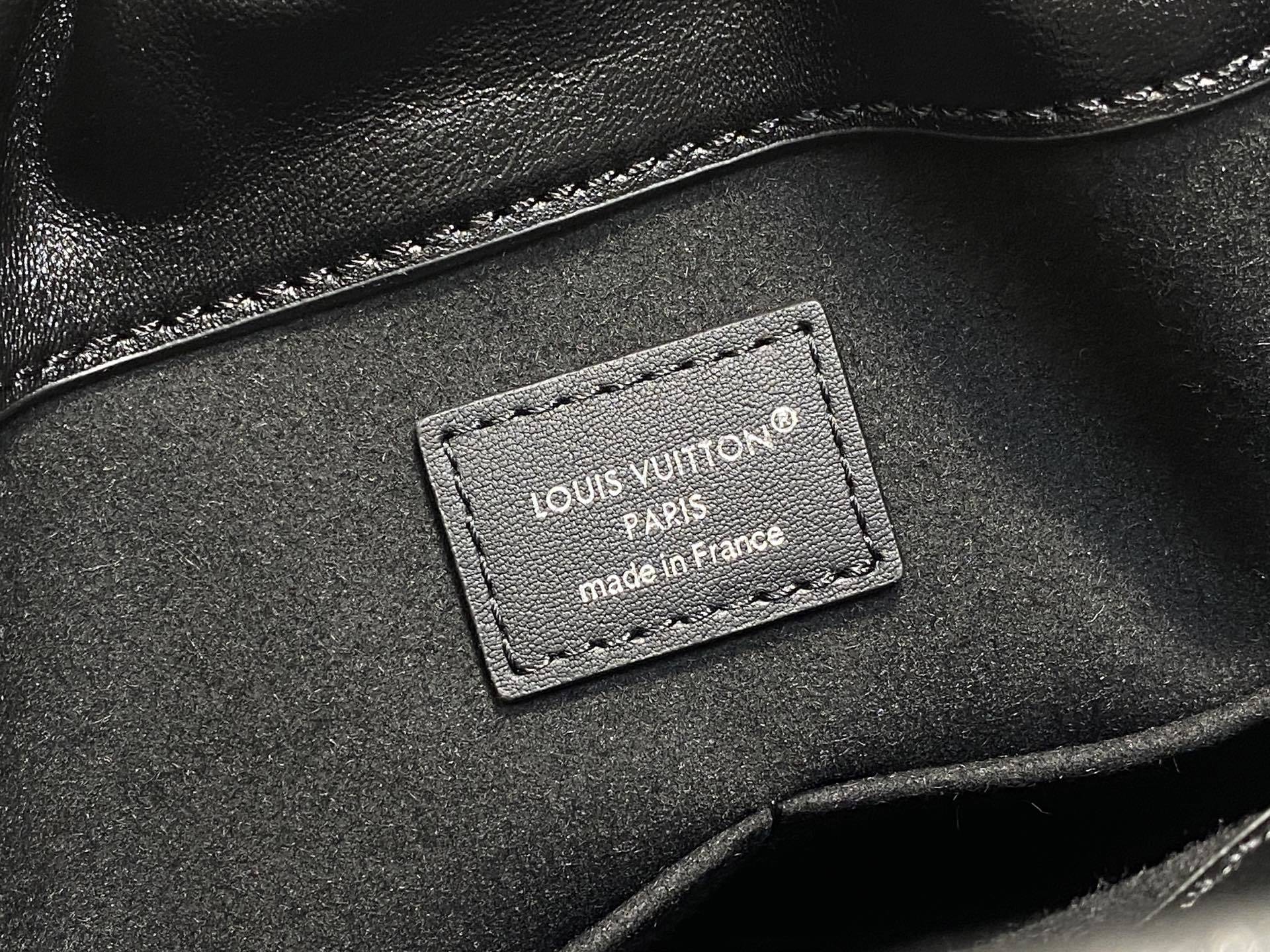【顶级原单】M25545黑色 全皮链条购物袋 OFF DUTY VIBE 中号手袋 M25522黑色 O