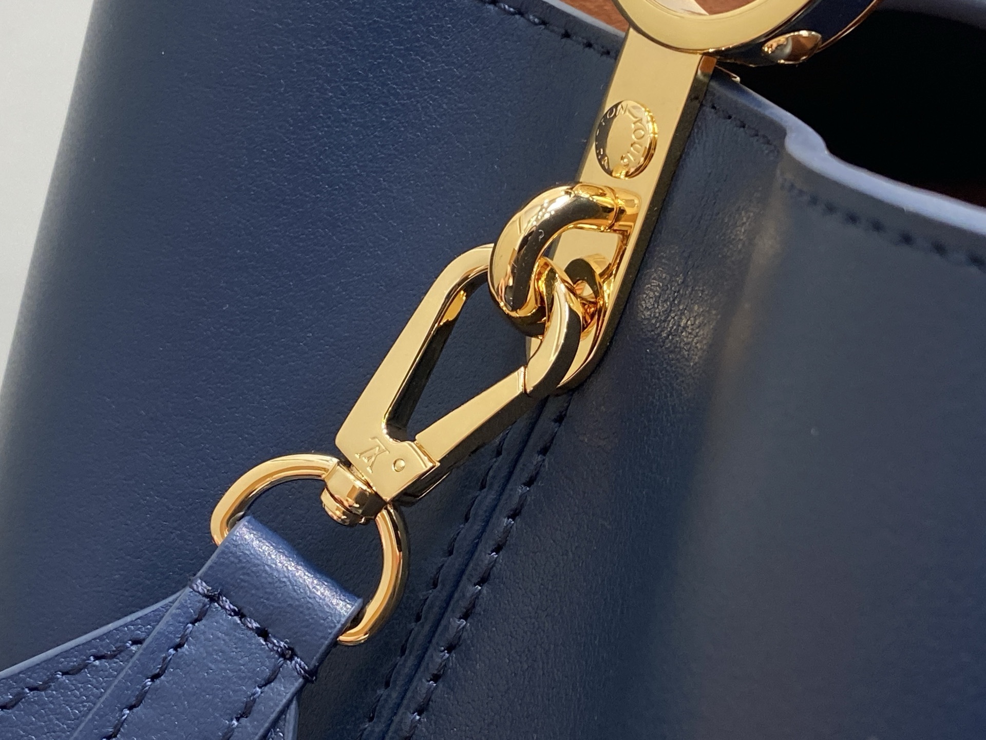 【顶级原单】M24607深蓝 M14639 全皮cap那英款 CAPUCINES SOUPLE 大号手袋