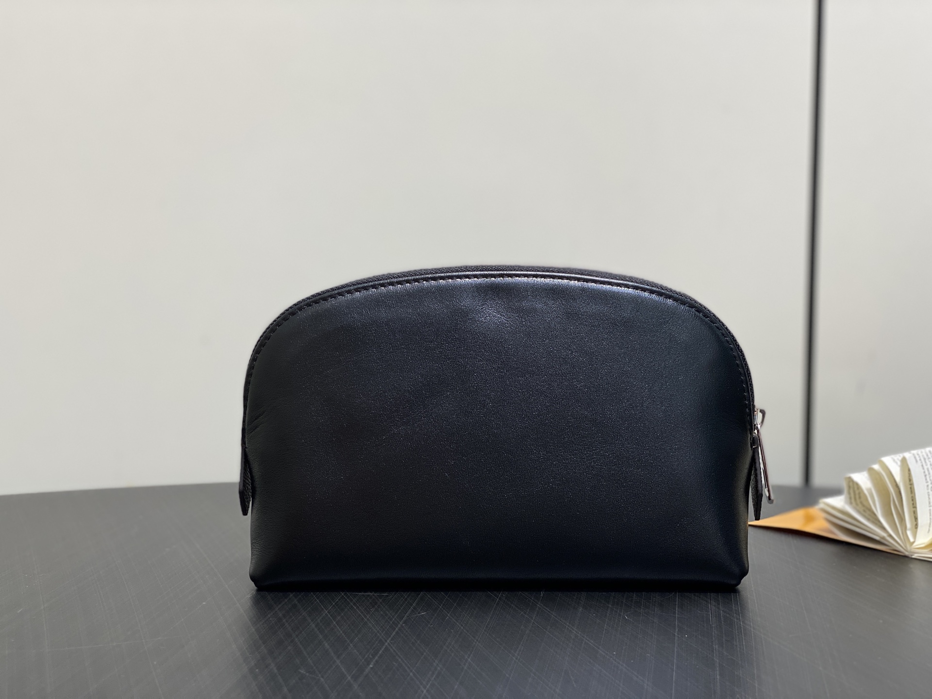 Louis Vuitton Pochette Cosmetique PM Black Leather Cosmetic Pouch M15205 4 i1756792797745 4455 0 2