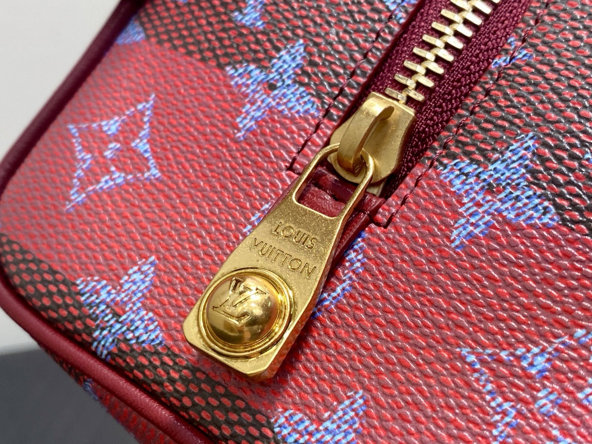 【顶级原单】M36903红色 洗漱包手拿包 当季新款 LOCKER DOPP KIT 盥洗袋 本款 Lo