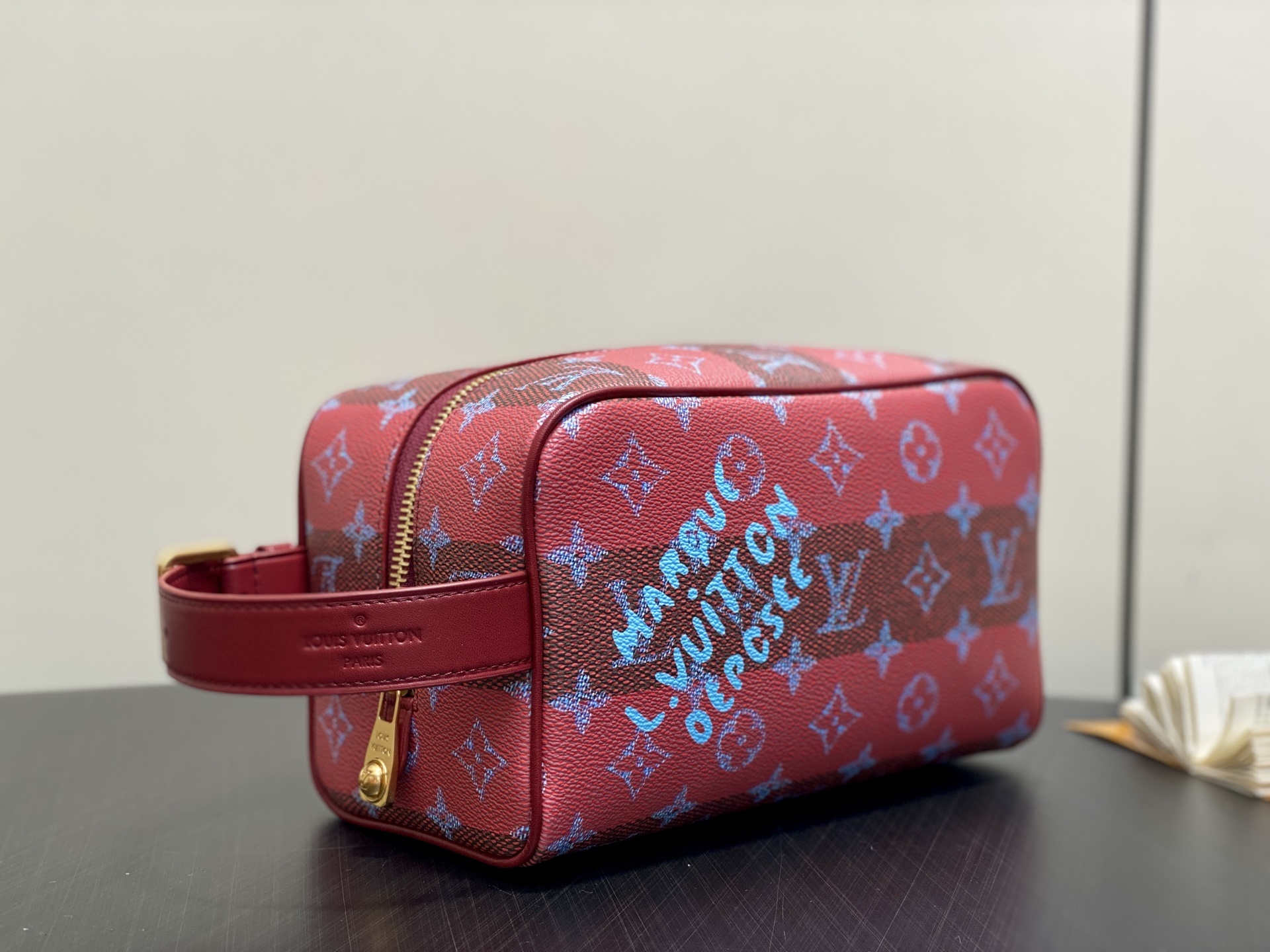 【顶级原单】M36903红色 洗漱包手拿包 当季新款 LOCKER DOPP KIT 盥洗袋 本款 Lo