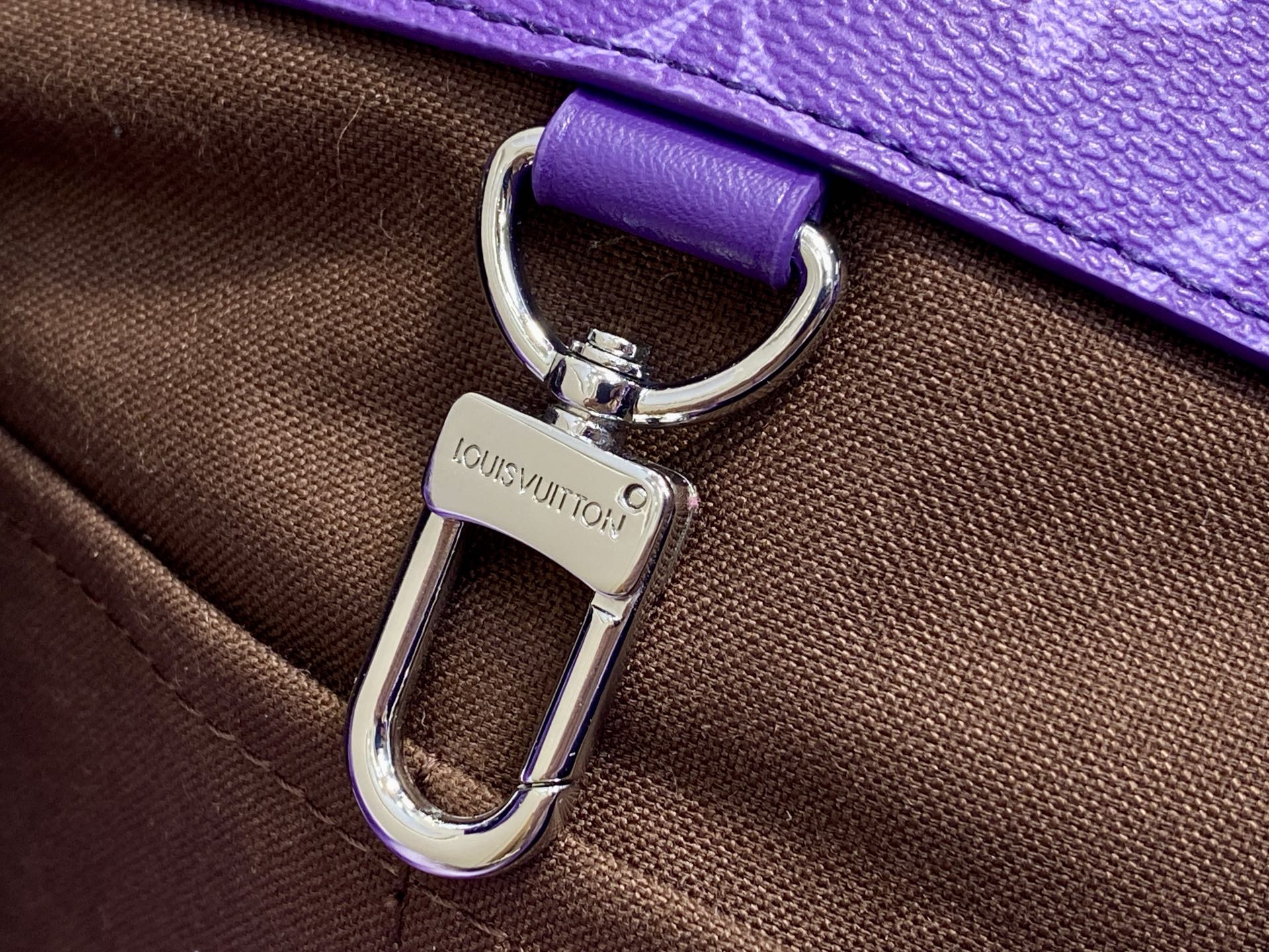 Louis Vuitton Shopper Tote Bag: Purple Ombre, Damier Ebene Canvas, M13923 8 i1757911697696 1674 0 6