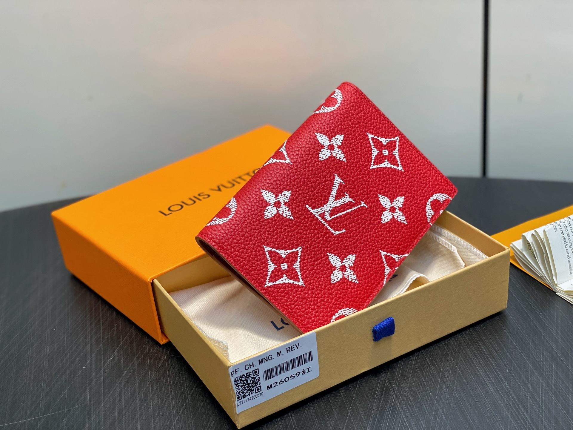 【顶级原单】M26059黑色 全皮护照夹护照套 本款护照套为 Monogram Empreinte 皮革