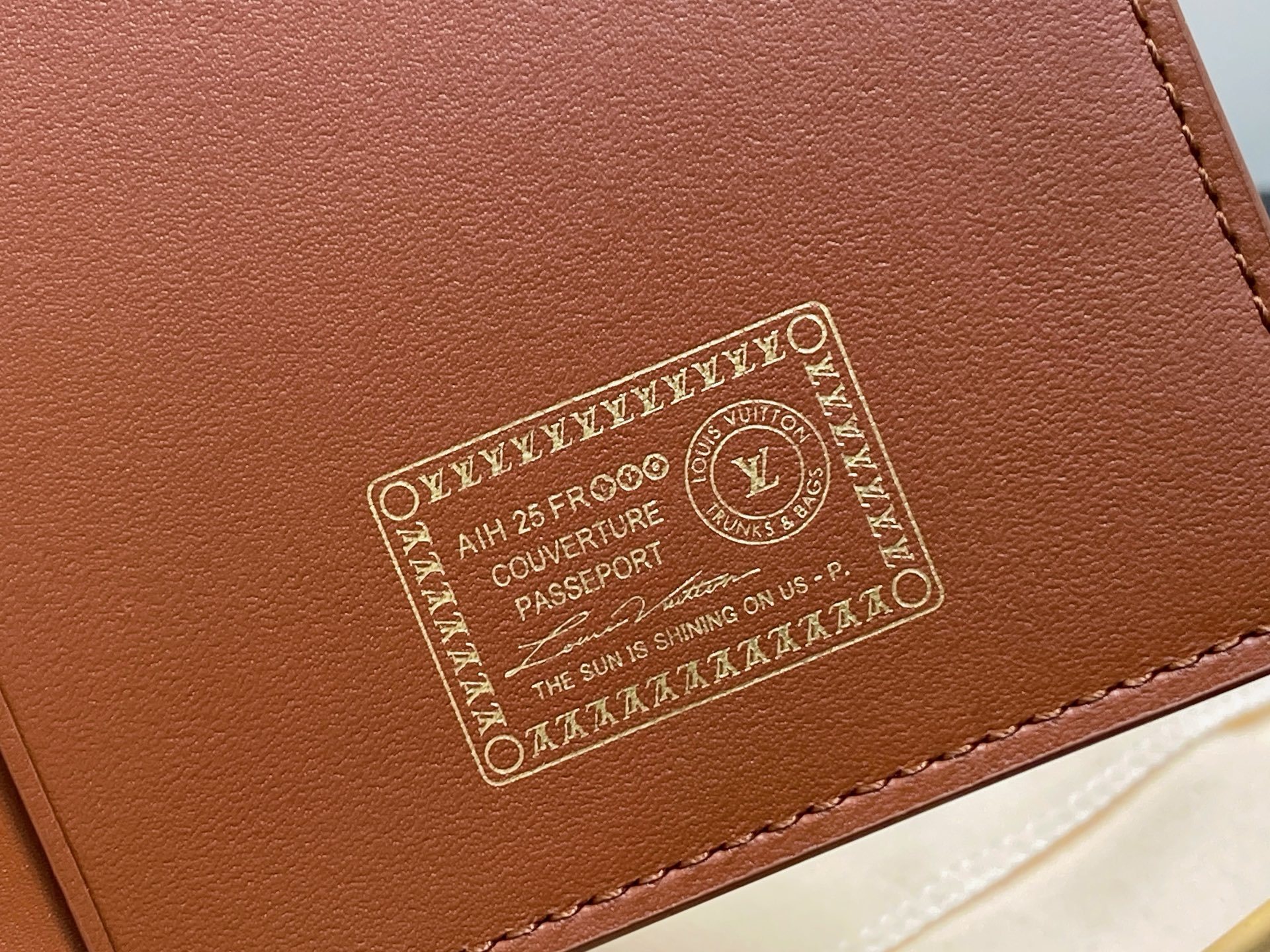 【顶级原单】M26059黄色 全皮护照夹护照套 本款护照套为 Monogram Empreinte 皮革