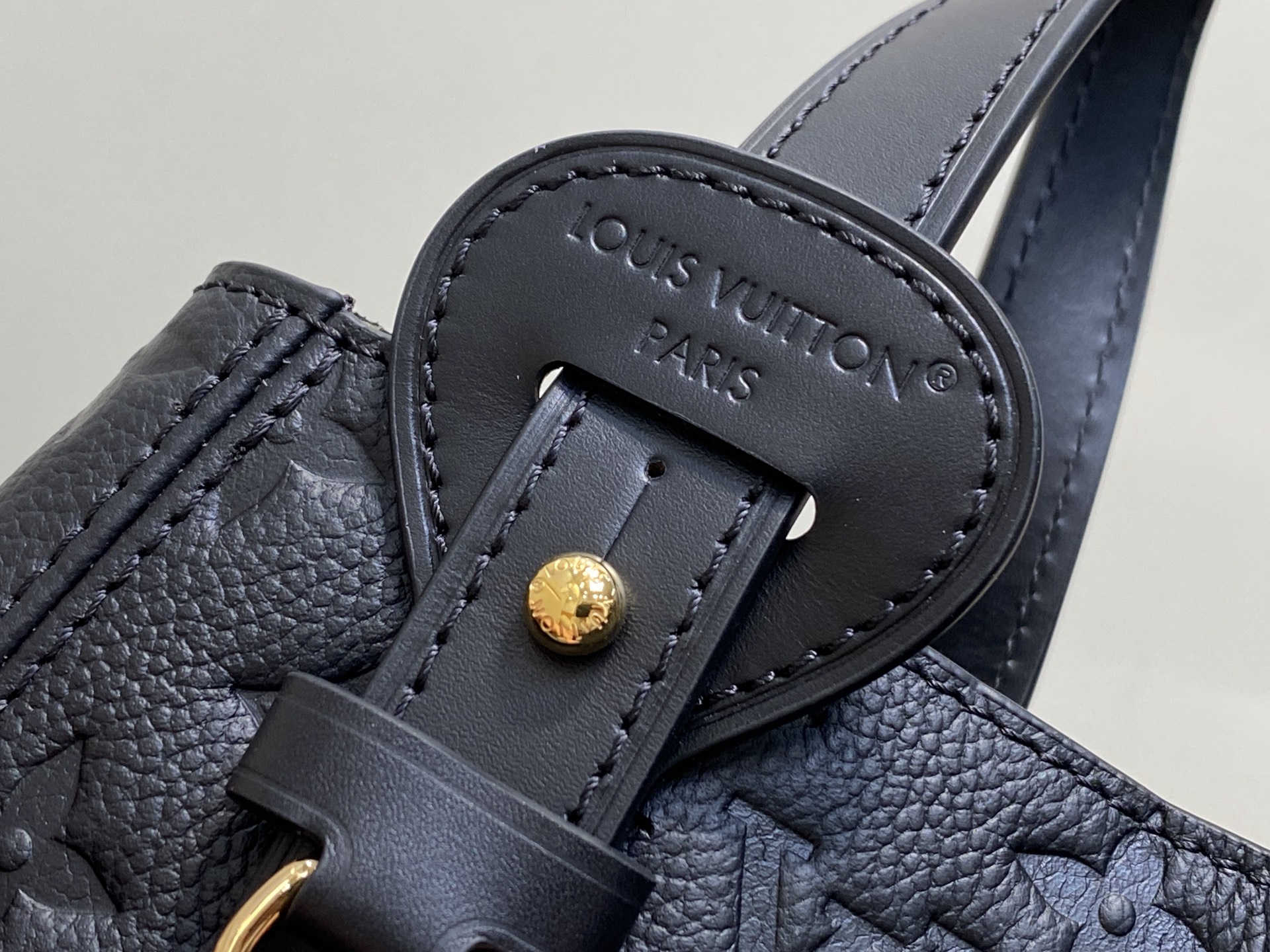 【顶级原单】M25858黑色 M25890 全皮压花单肩包 ALL IN ONE 小号手袋 m25858