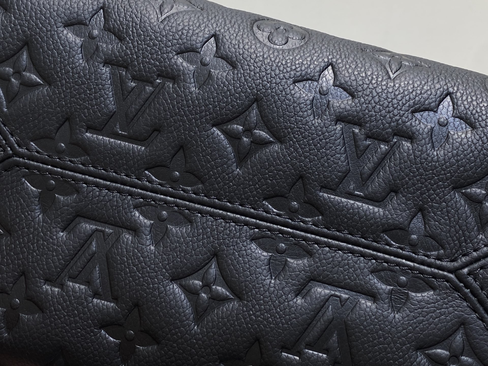 【顶级原单】M25858黑色 M25890 全皮压花单肩包 ALL IN ONE 小号手袋 m25858