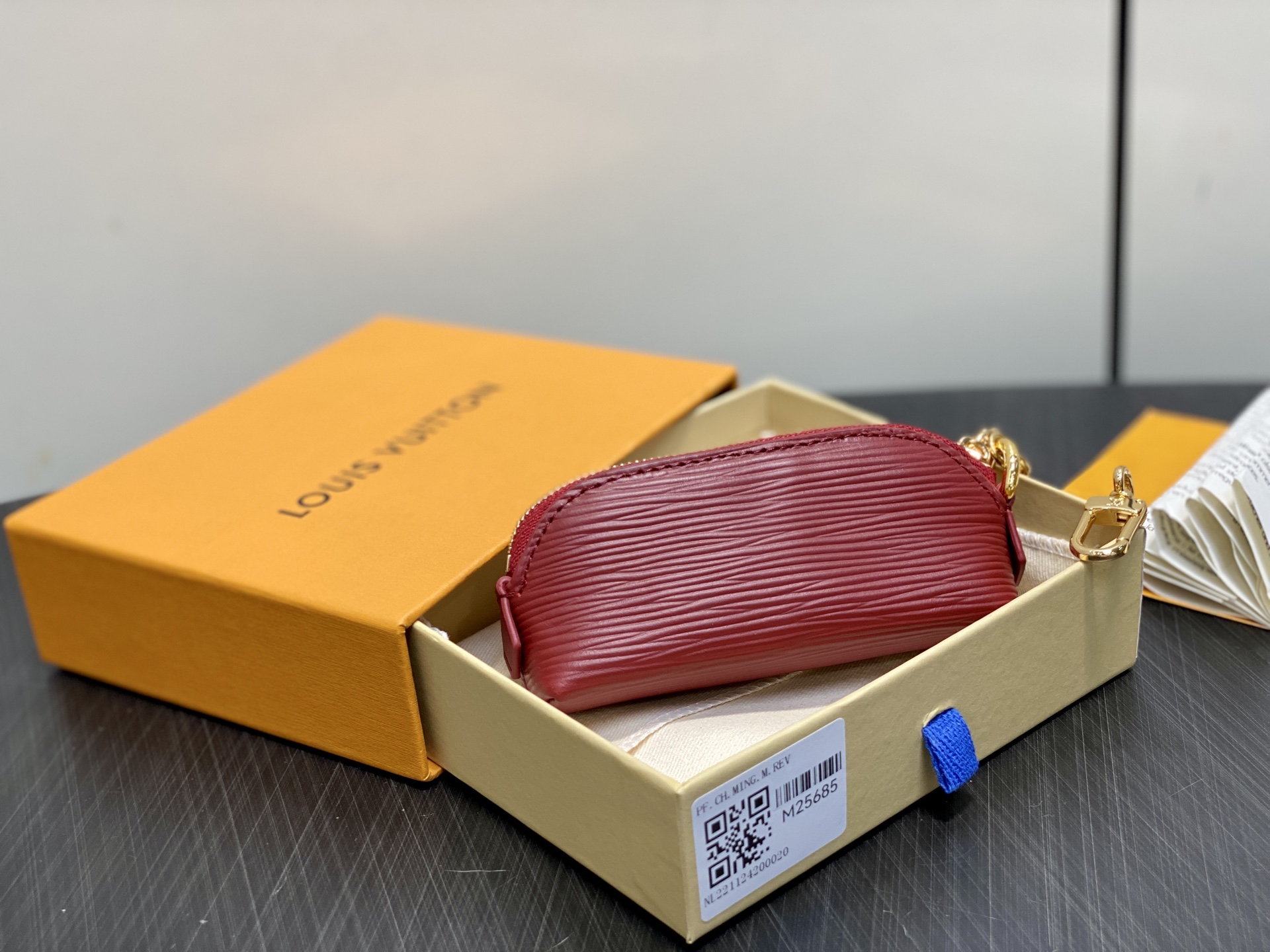 【顶级原单】M25694老花 链条口红包化妆包 当季新款 LIPSTICK 化妆包 Lipstick 化