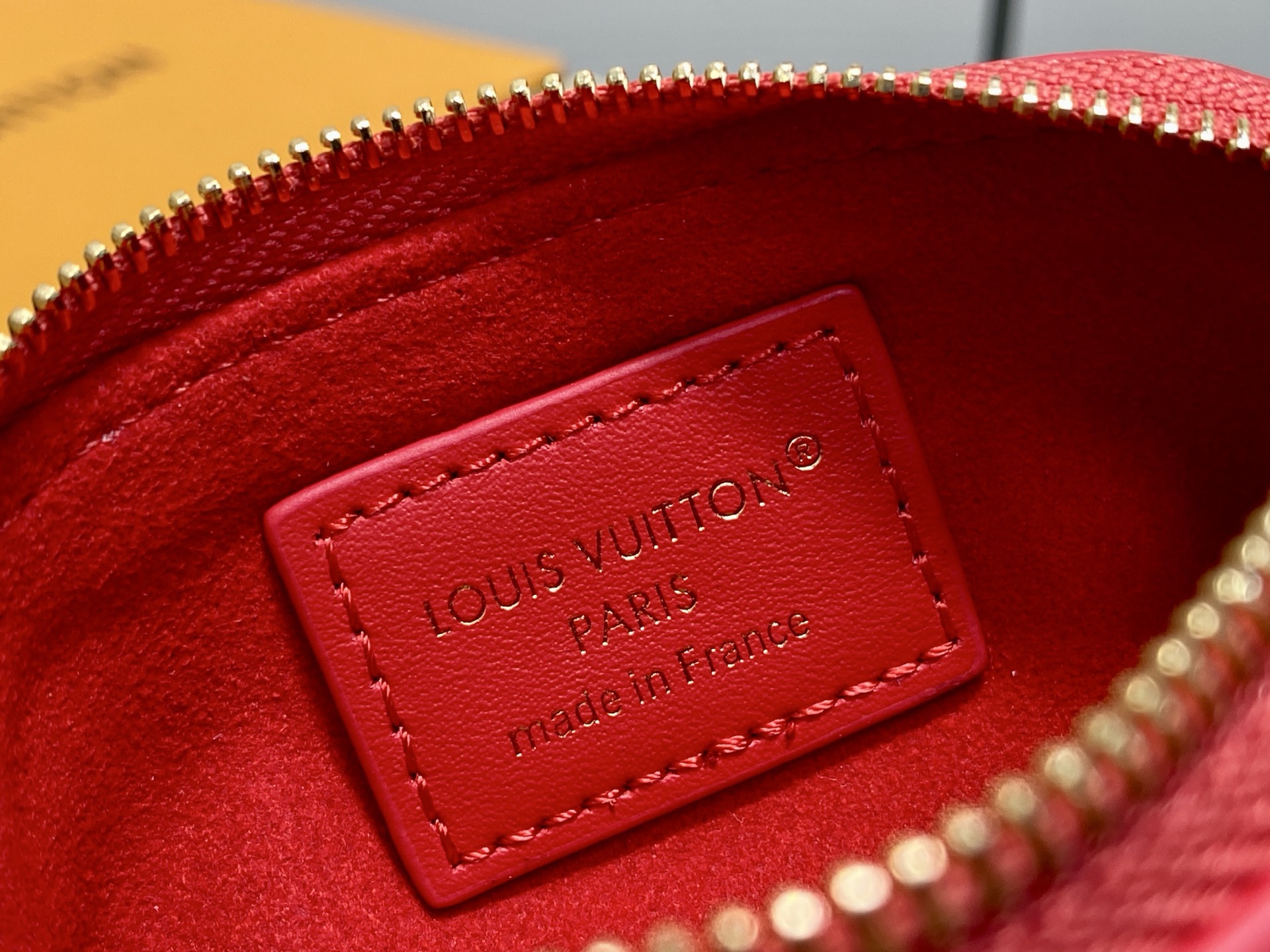 【顶级原单】M25687红色 链条口红包化妆包 当季新款 LIPSTICK 化妆包 Lipstick 化