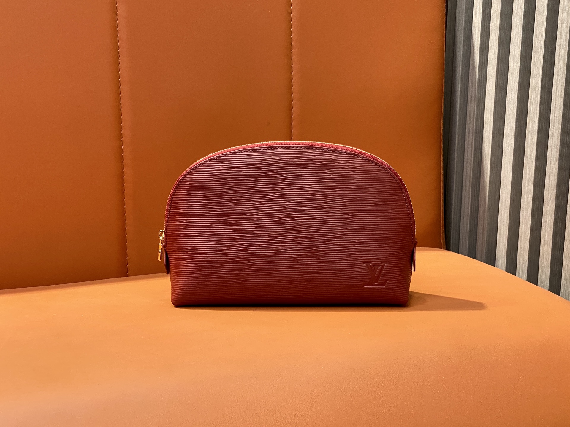 【顶级原单】M15197红色 水波纹化妆包 当季新款 POCHETTE COSMÉTIQUE 中号化妆包