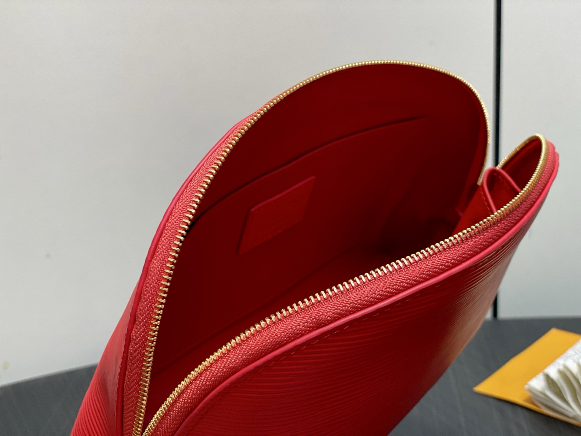 【顶级原单】M15197红色 水波纹化妆包 当季新款 POCHETTE COSMÉTIQUE 中号化妆包