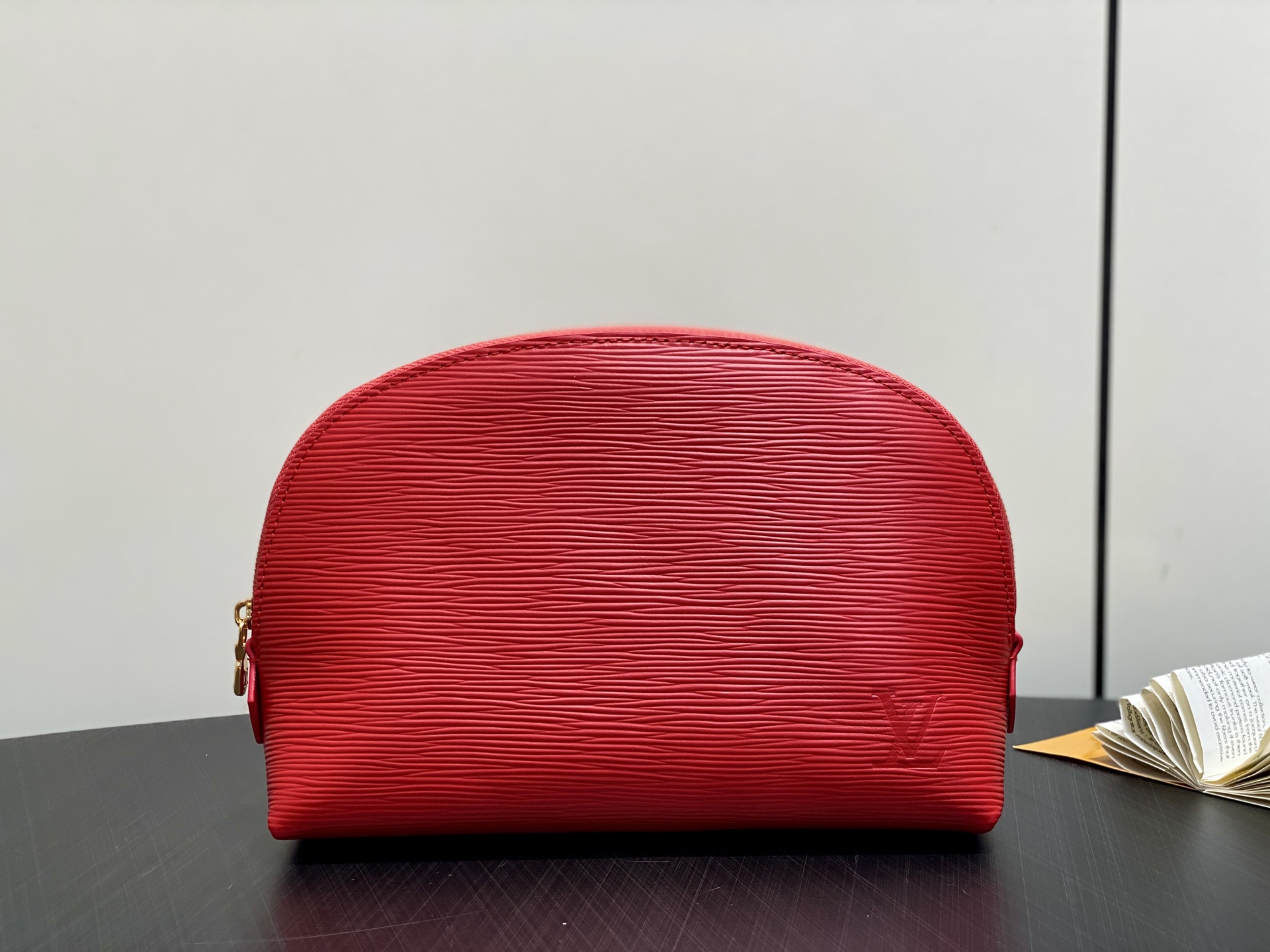 【顶级原单】M15197红色 水波纹化妆包 当季新款 POCHETTE COSMÉTIQUE 中号化妆包