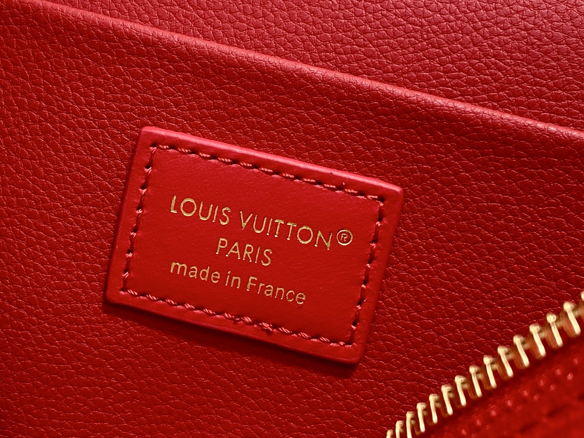 【顶级原单】M25856红色 水波纹化妆包 当季新款 NICE BB 化妆包 本款 Nice 迷你化妆包