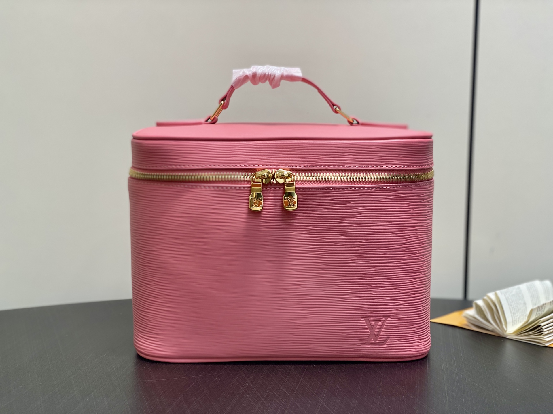 【顶级原单】M25856粉色 水波纹化妆包 当季新款 NICE BB 化妆包 本款 Nice 迷你化妆包