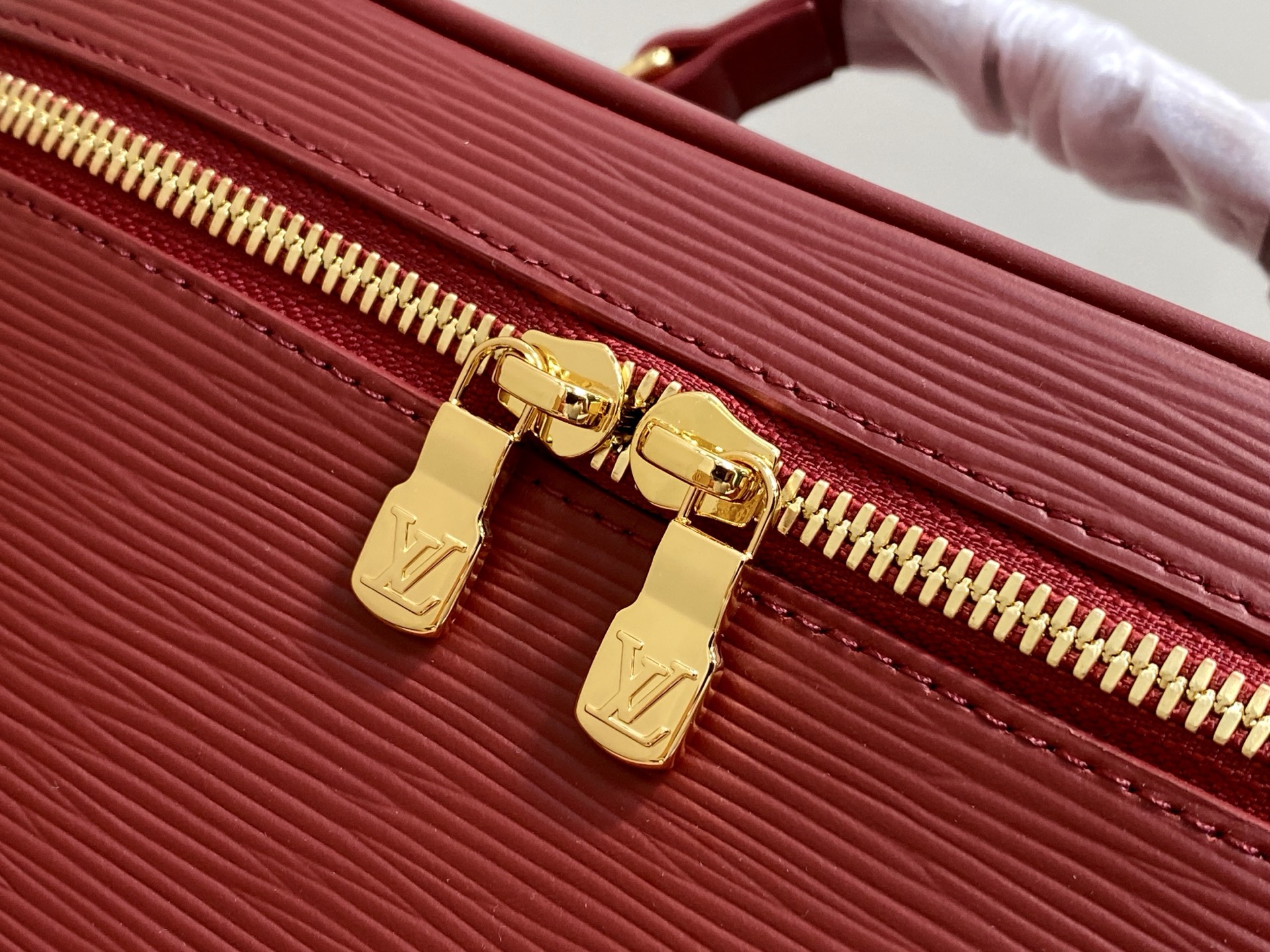 【顶级原单】M25856酒红 水波纹化妆包 当季新款 NICE BB 化妆包 本款 Nice 迷你化妆包