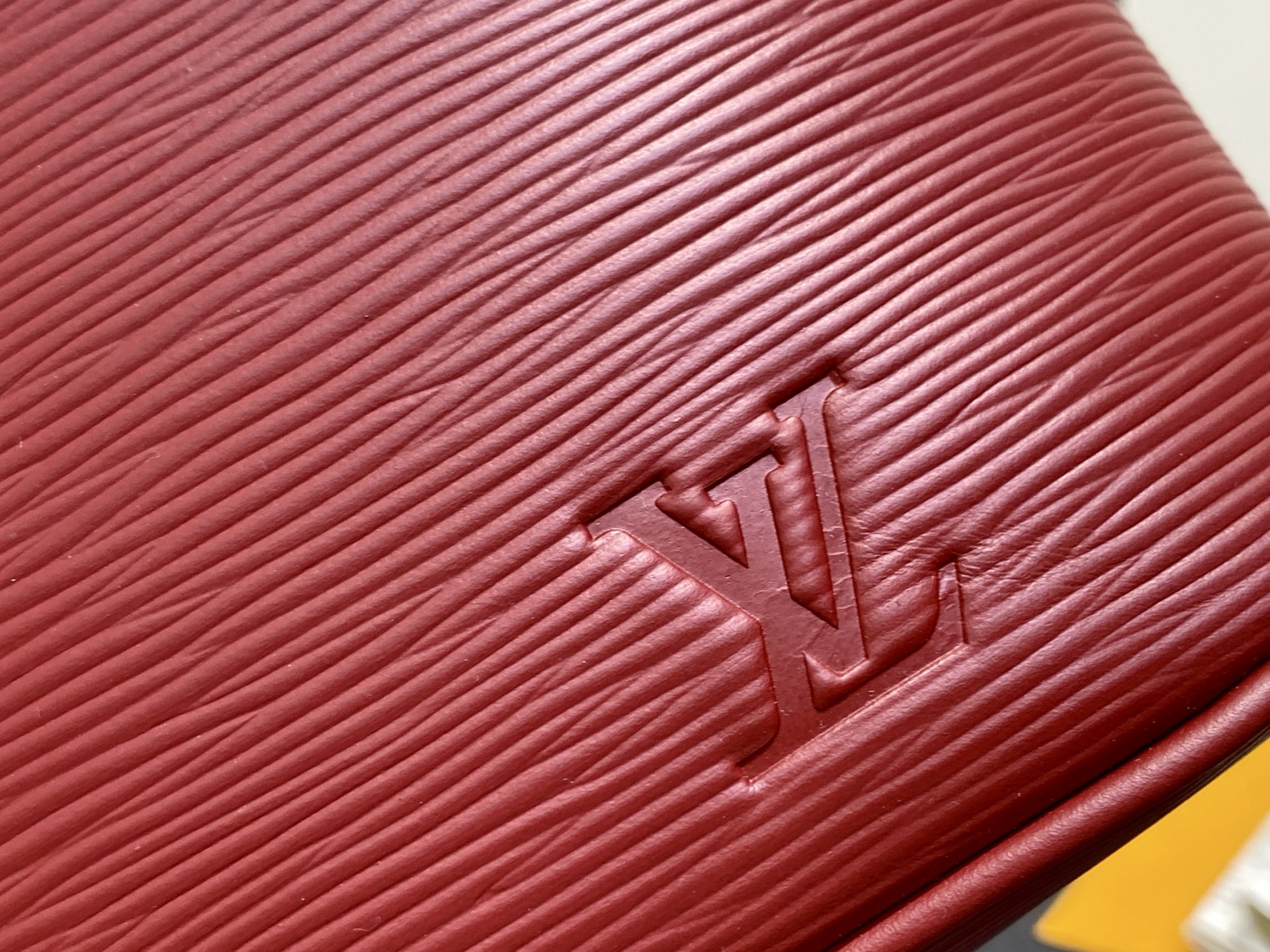 【顶级原单】M25856酒红 水波纹化妆包 当季新款 NICE BB 化妆包 本款 Nice 迷你化妆包